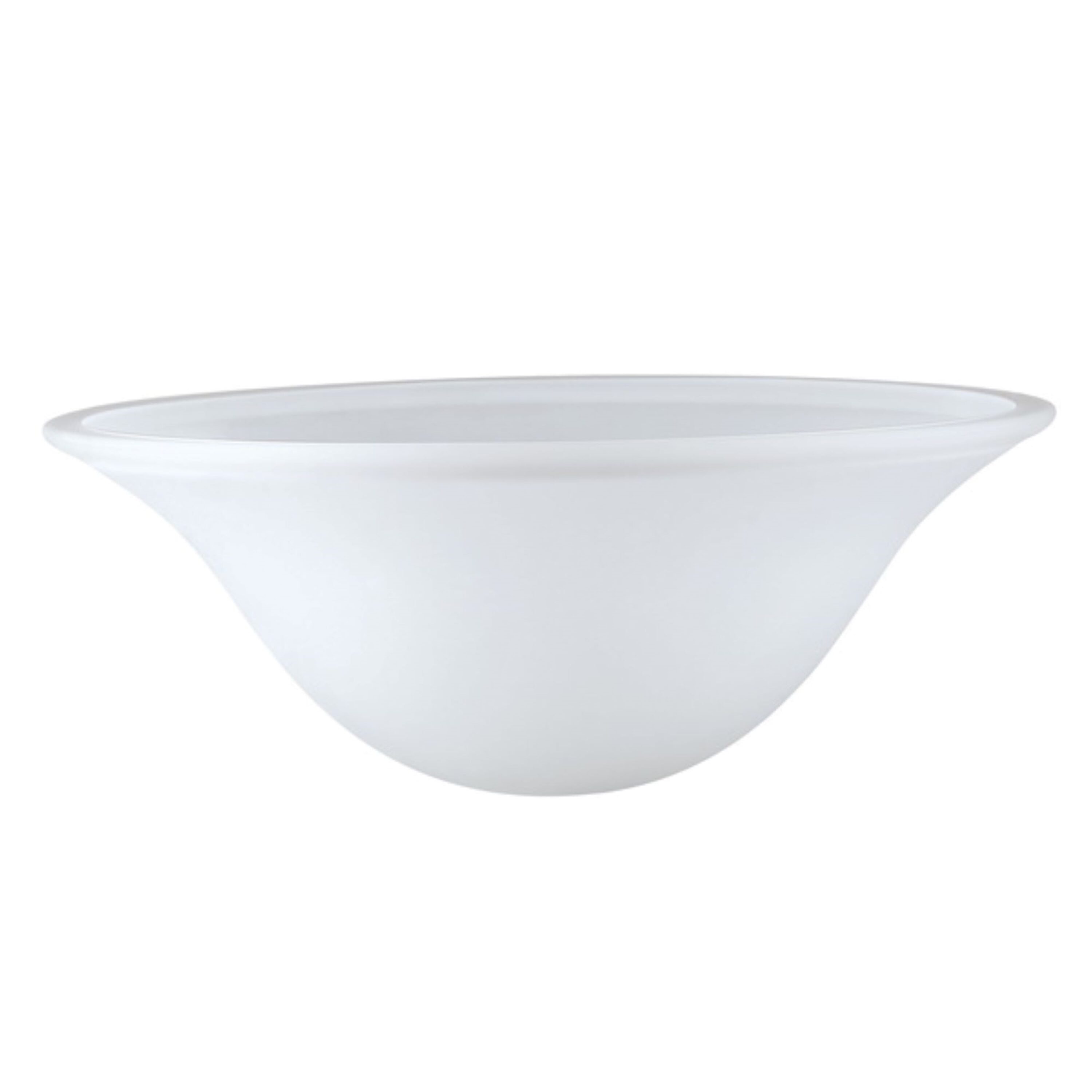 Aspen Creative Corporation 5.13'' H Glass Bowl Glass Shade