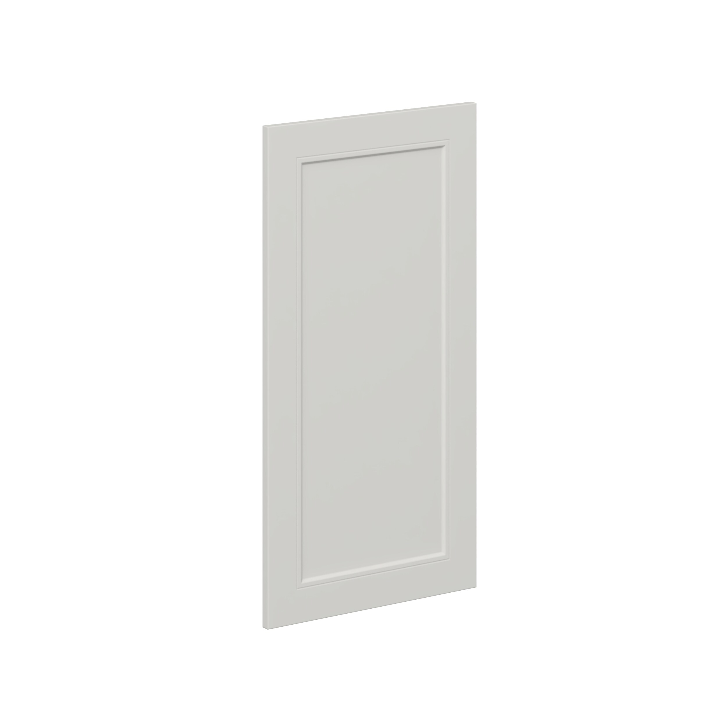 Hugo&Borg Belcourt 18-in W x 35-in H Painted Light Gray Painted Shaker Base and wall and pantry cabinet doors (Fits 36-in wall box )