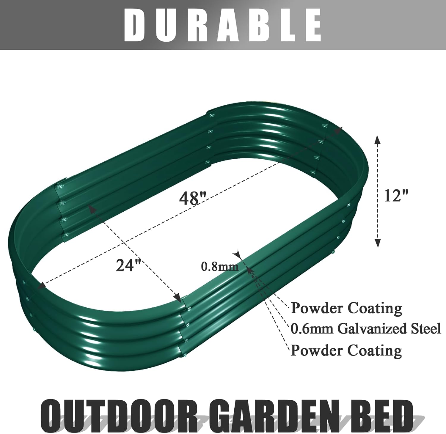 Damerin W272RA Raised-Garden-Beds - View #2
