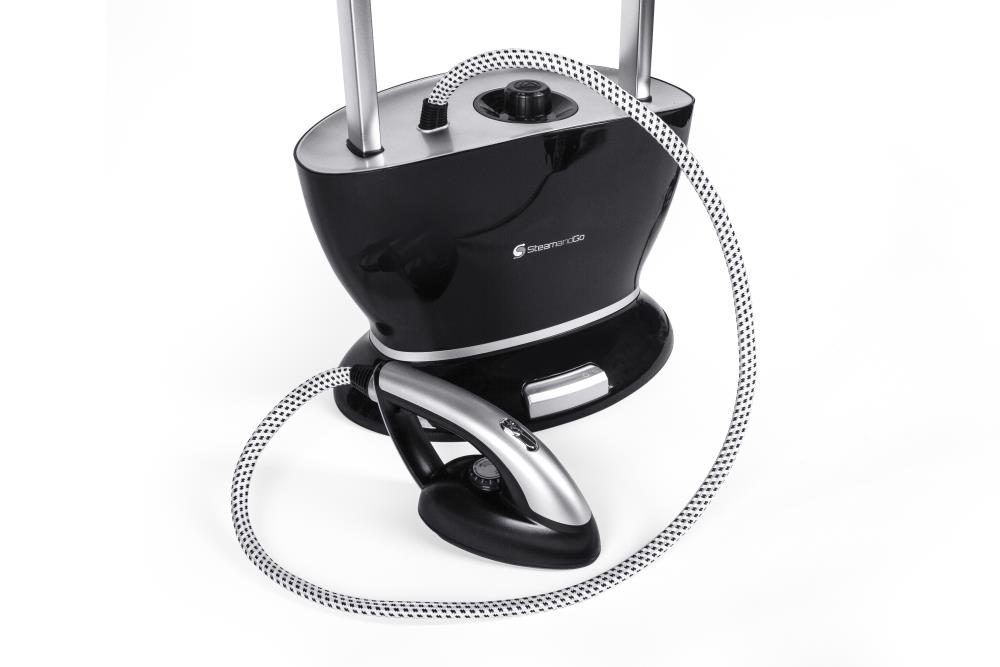 Steam and Go Garment Steamer in BLACK.