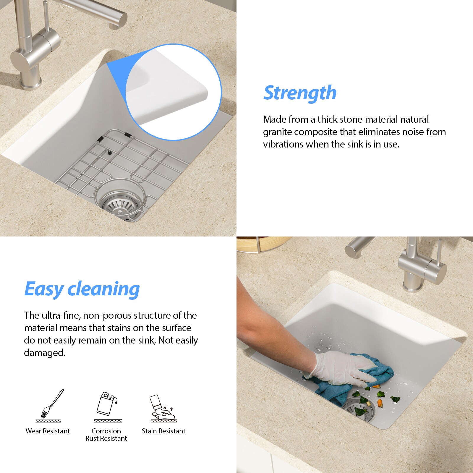 Lordear H-LU2618R1 Kitchen-Sinks - View #5