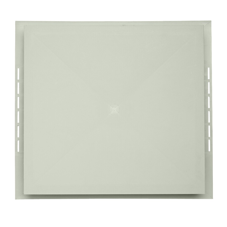Ply Gem 104192 18.5-in x 16.75-in Olive Vinyl Universal Mounting Block