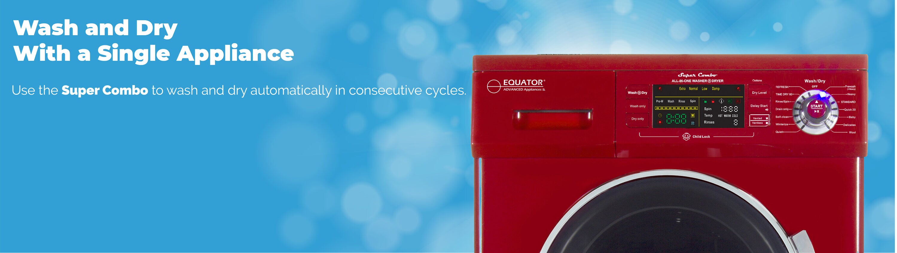 Equator Advanced Appliances EZ4400N M + 2 HE Combination-Washers-Dryers - View #15