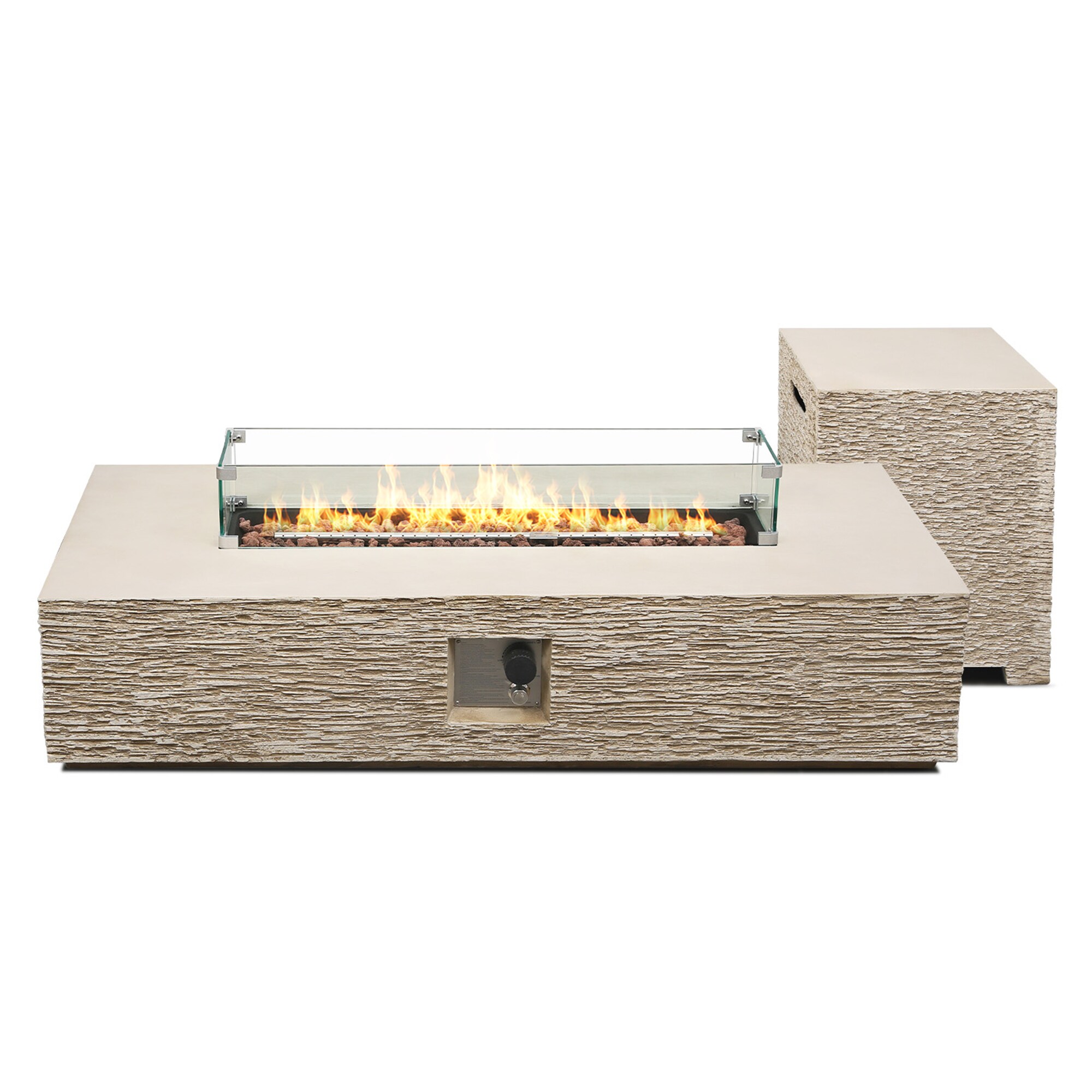 Patio Watcher LS-56MBE-HW-BW Outdoor-Gas-Firepits - View #2
