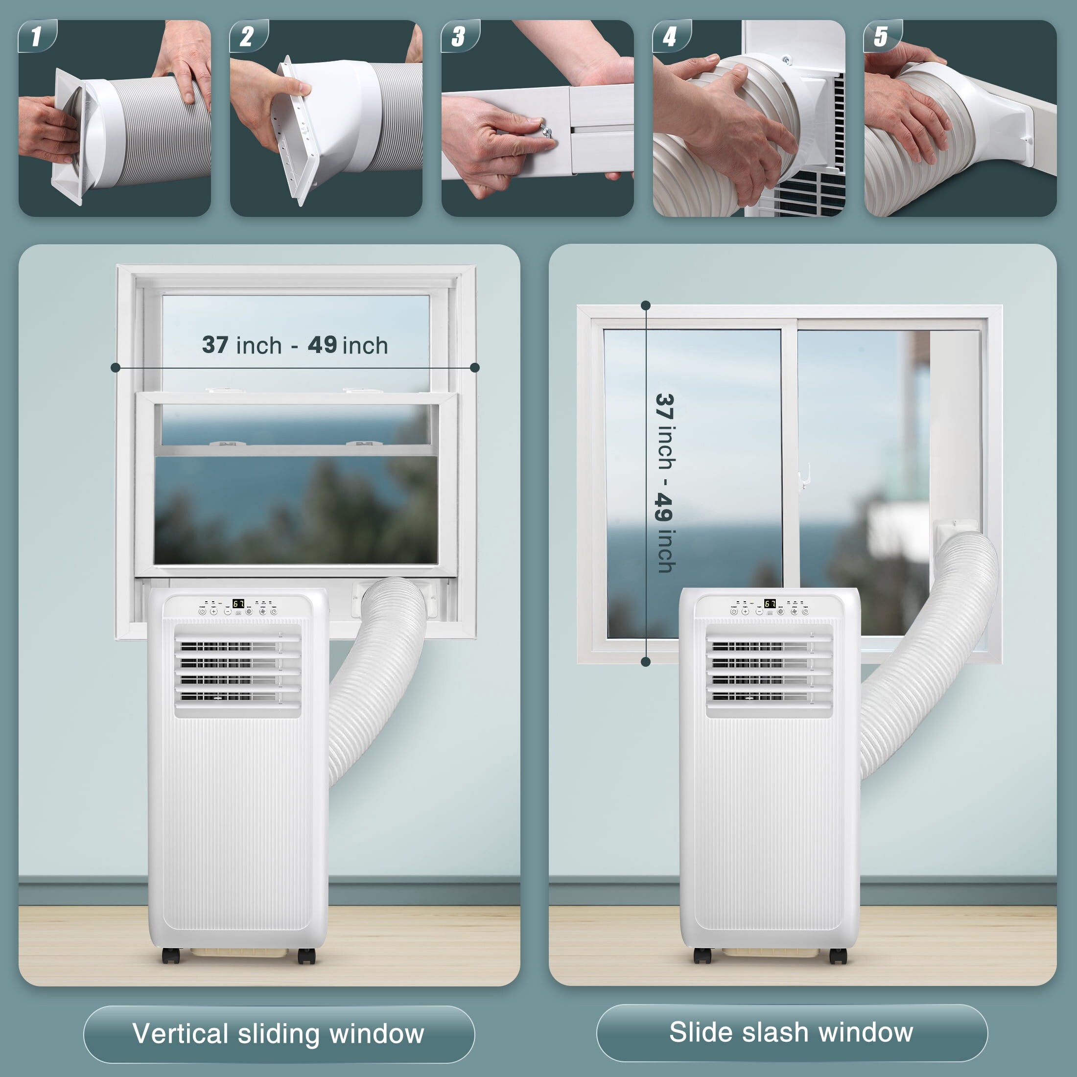 COWSAR LSA6526AC10K Portable-Air-Conditioners - View #4
