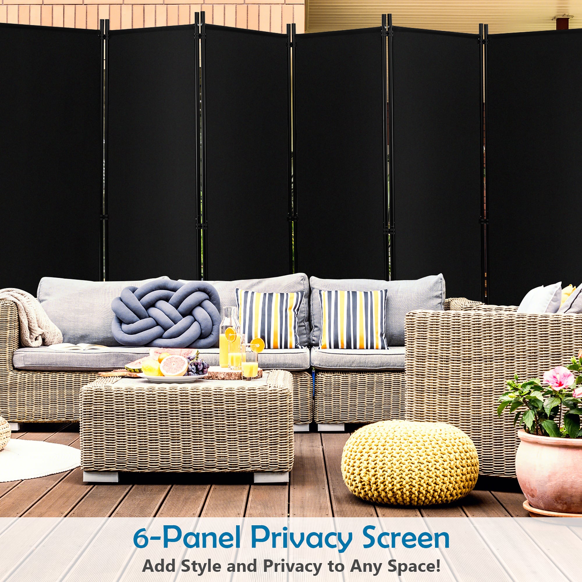 Goplus LWS00395 Indoor-Privacy-Screens - View #3