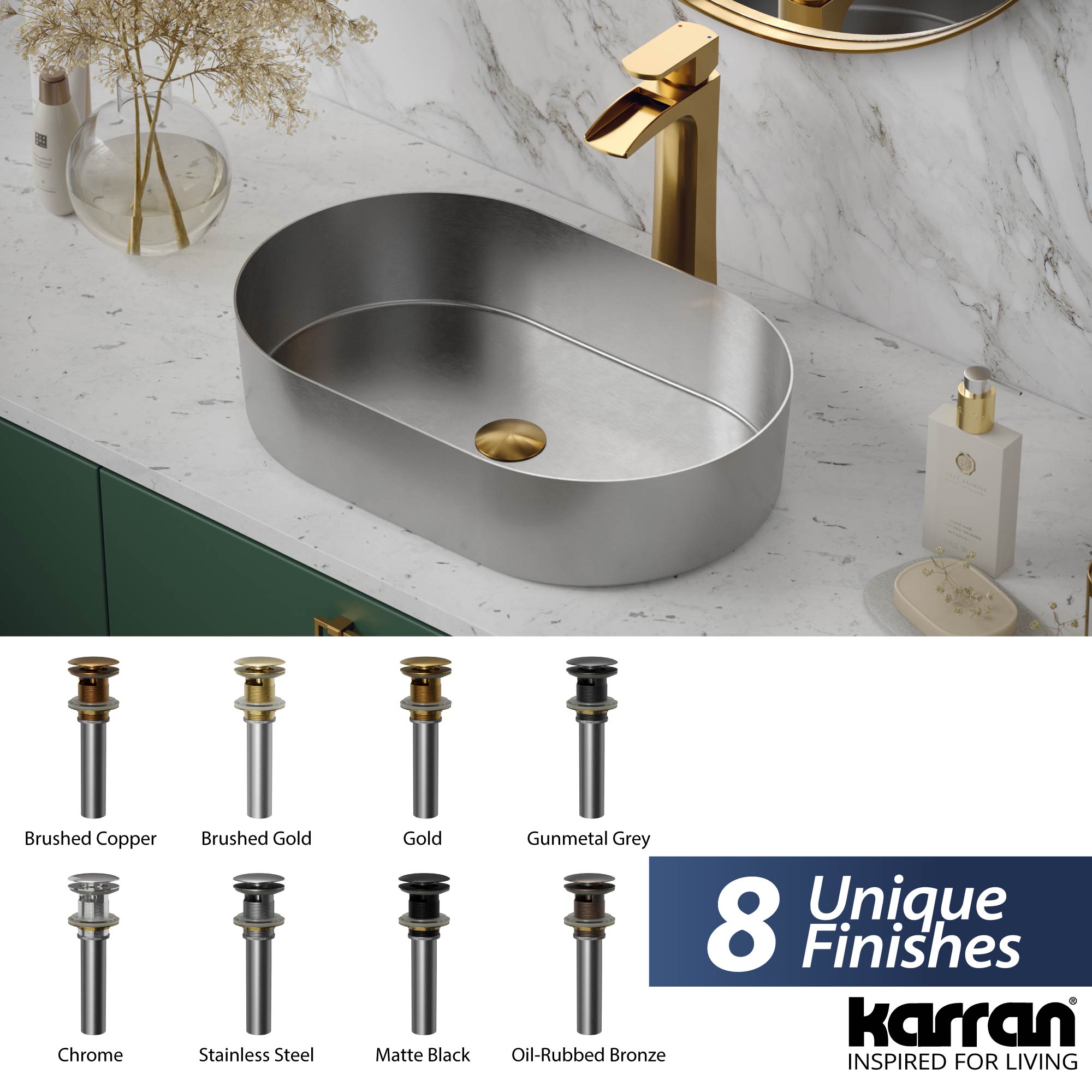 Karran PUOF25G Popup-Drains-Accessories - View #4