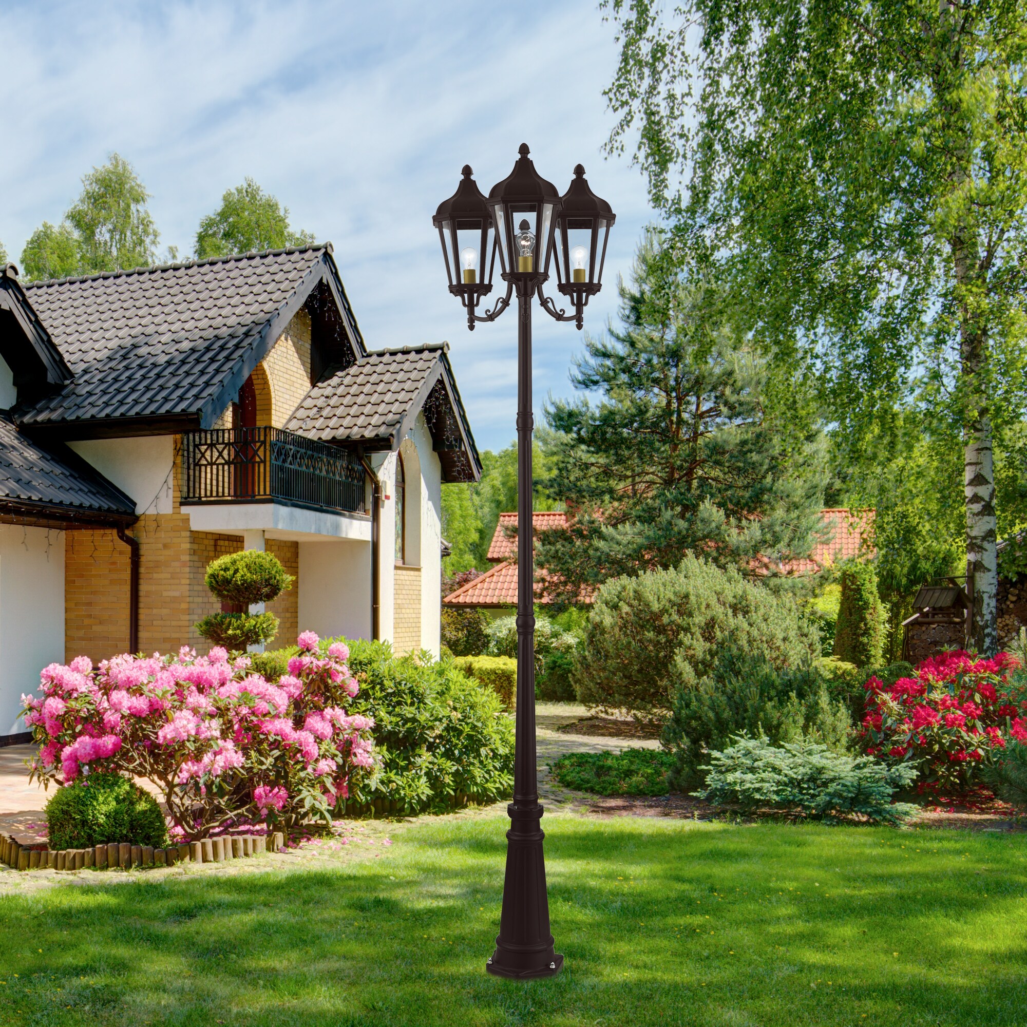 Livex Lighting 76198-07 Complete-Post-Lights - View #8