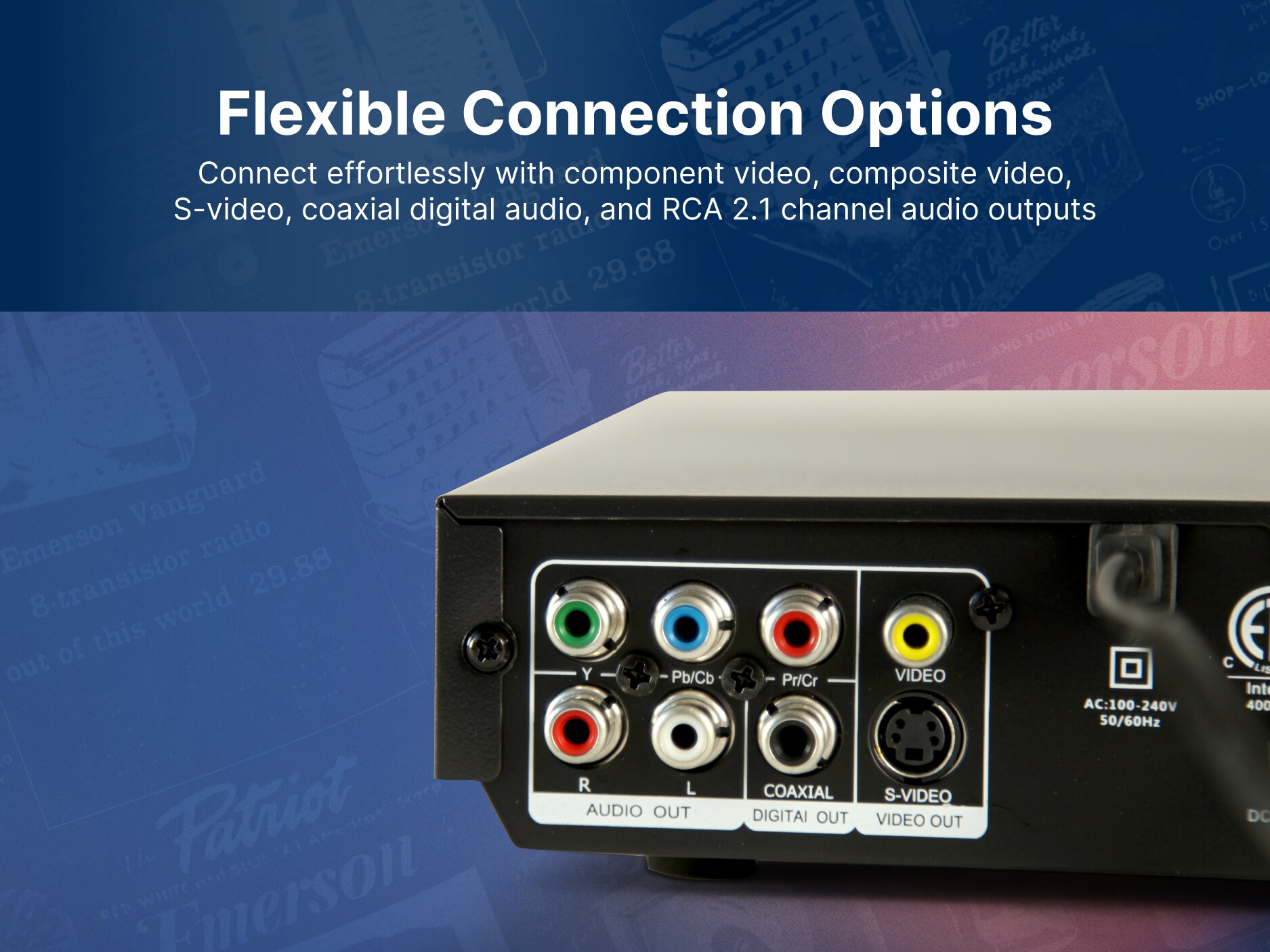 Emerson ED-8050 Blu-Ray-Players - View #6