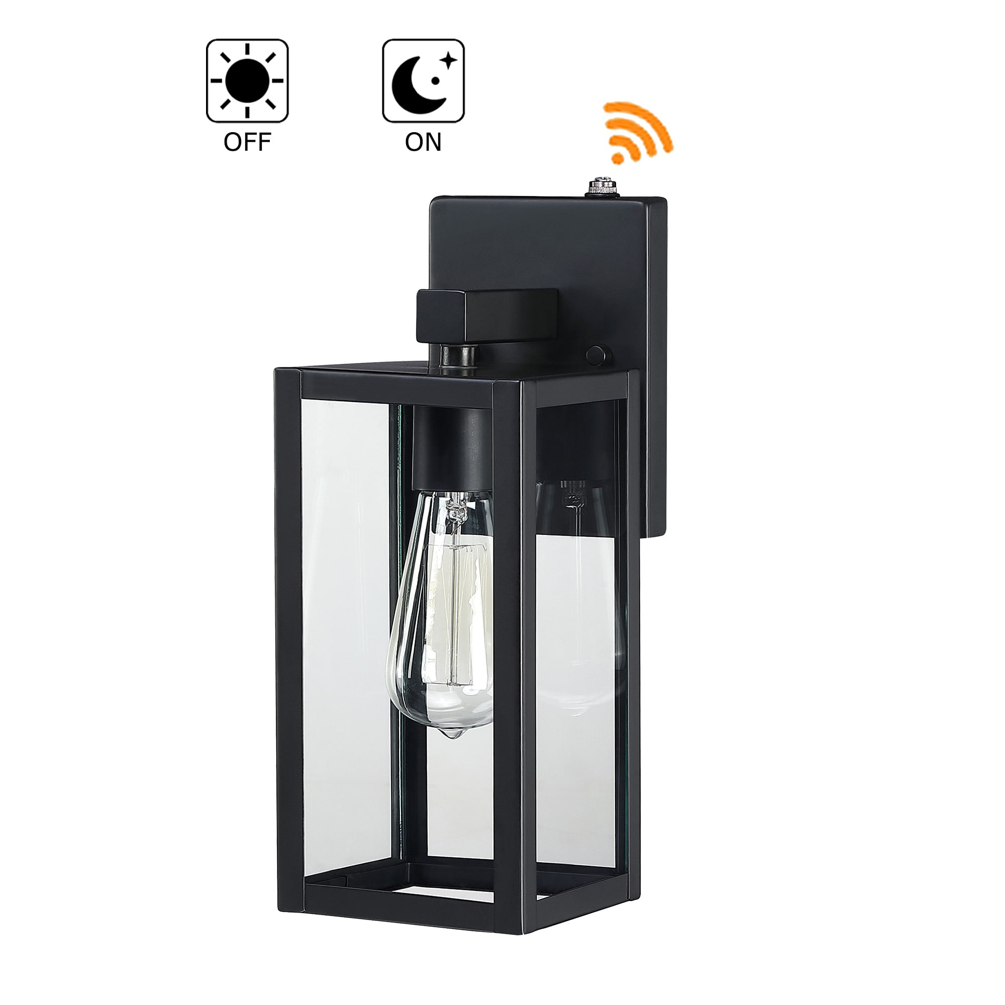 Hukoro 4FL87704-BK-S Outdoor-Wall-Lighting - View #4