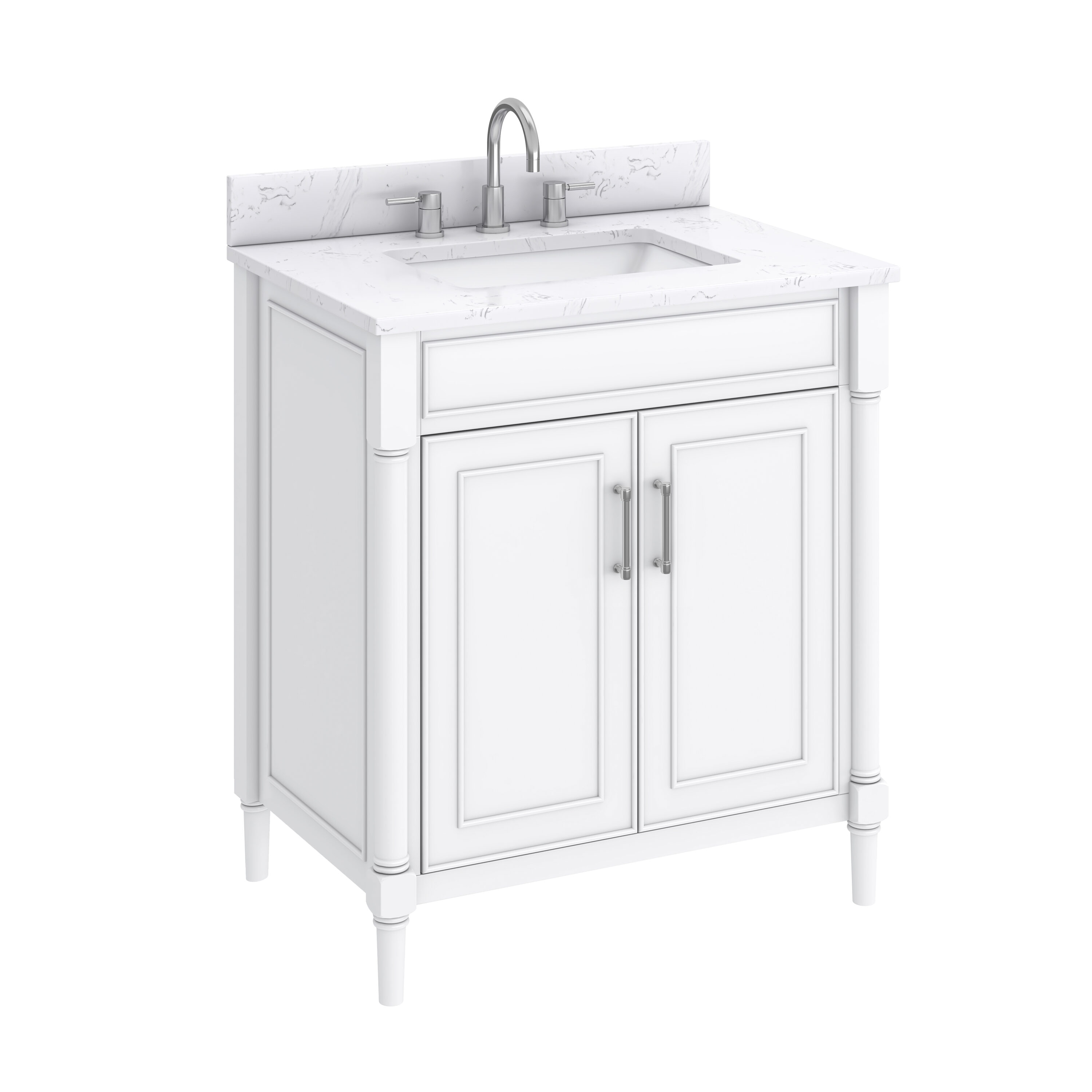 Avanity BRISTOL-VS31-WT-E Bath-Vanity-Combo - View #5