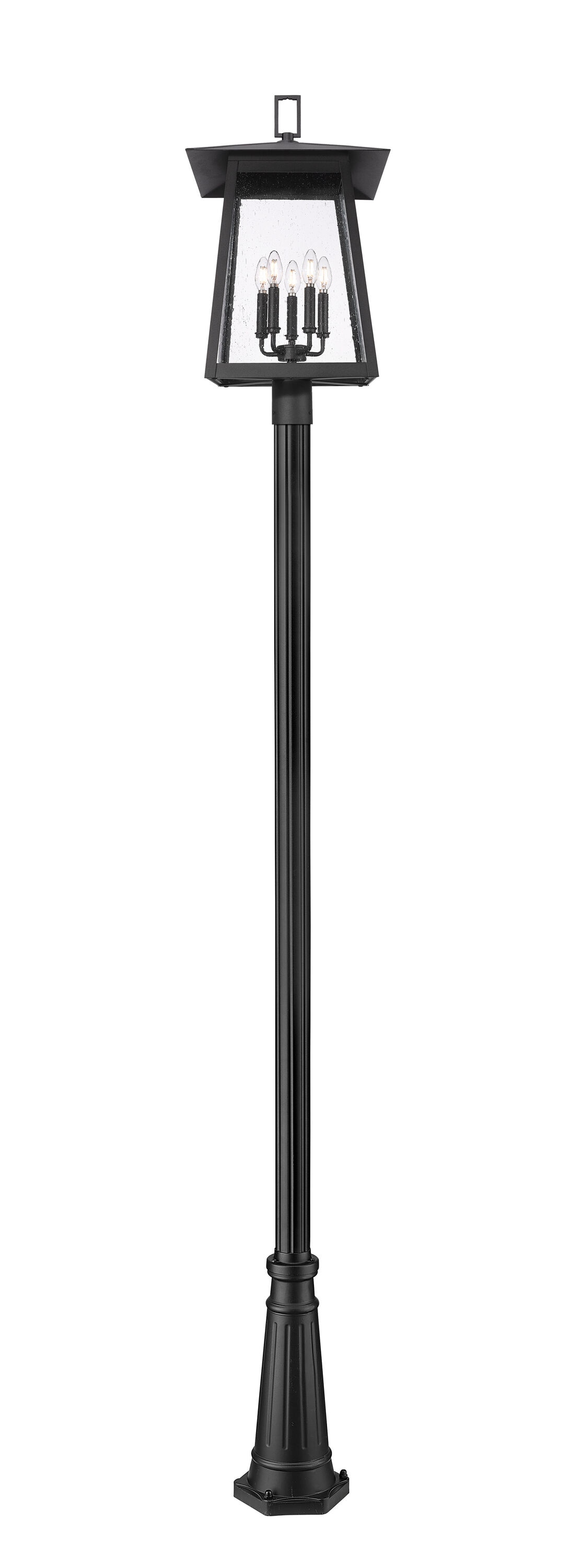 Z-Lite 5015PHXLR-5011P-BK Complete-Post-Lights - View #5