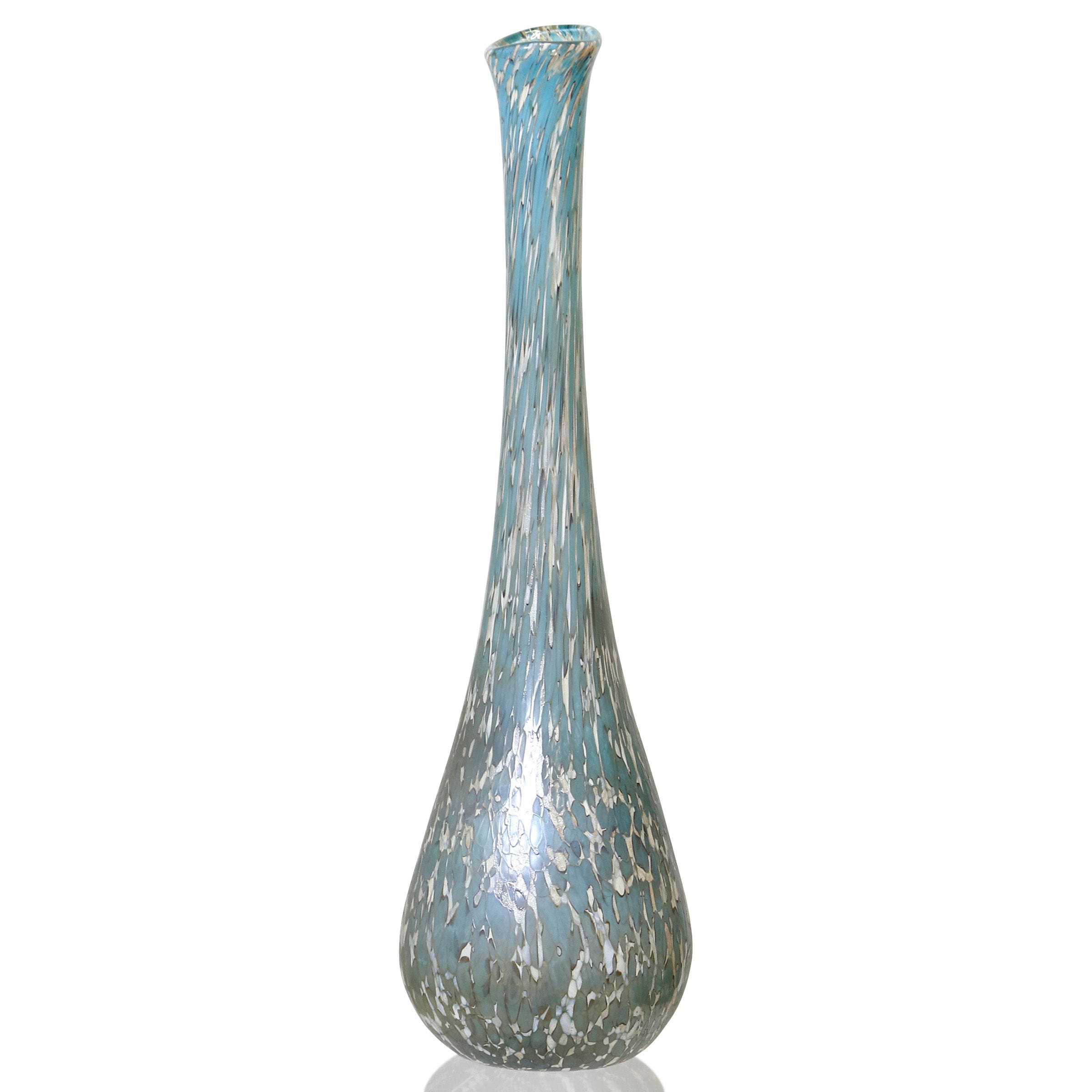 StyleCraft Home Collection ACMX1001DS Blue Glass Modern Decorative Object