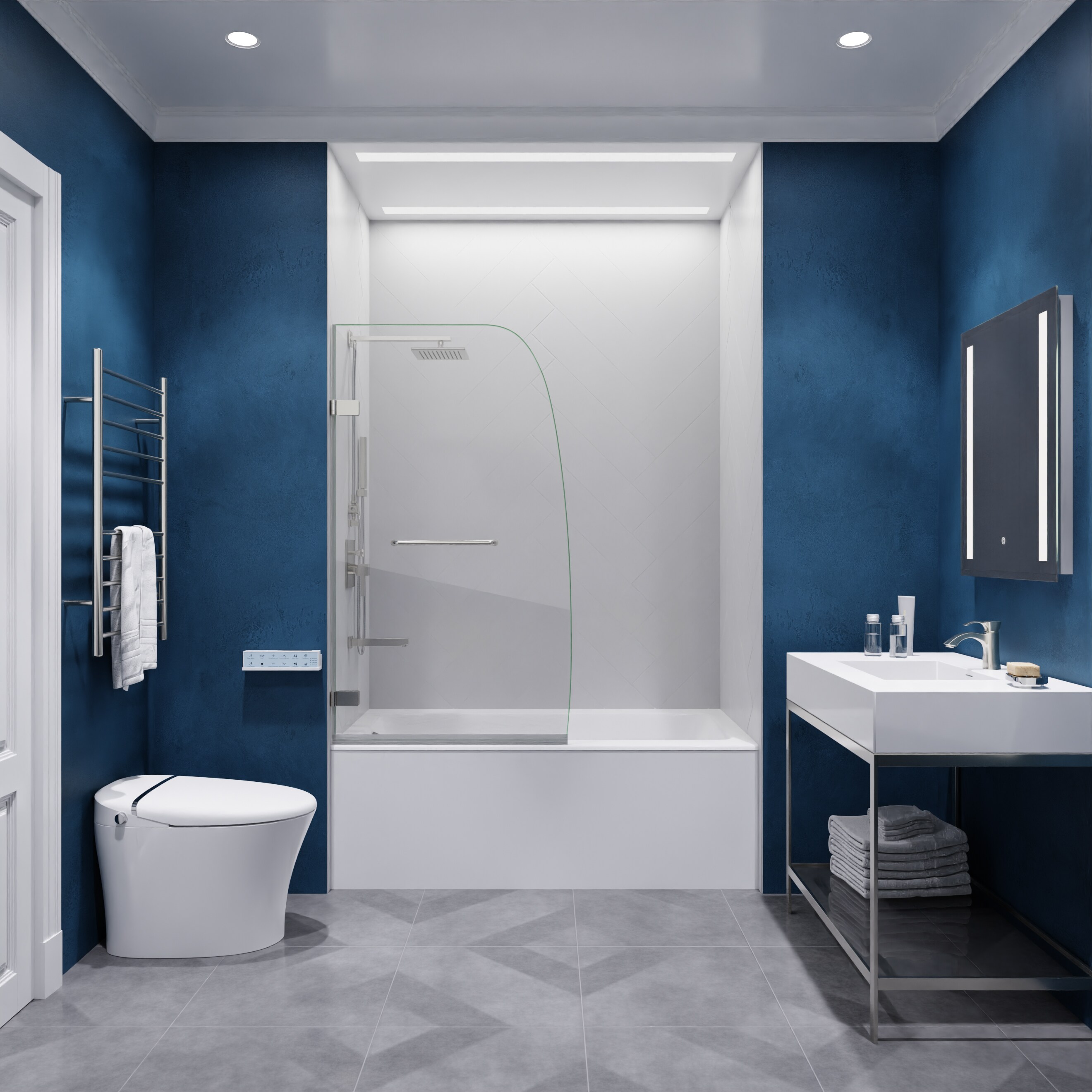 ANZZI SD-AZ8074-01BN Bathtub-Doors - View #2