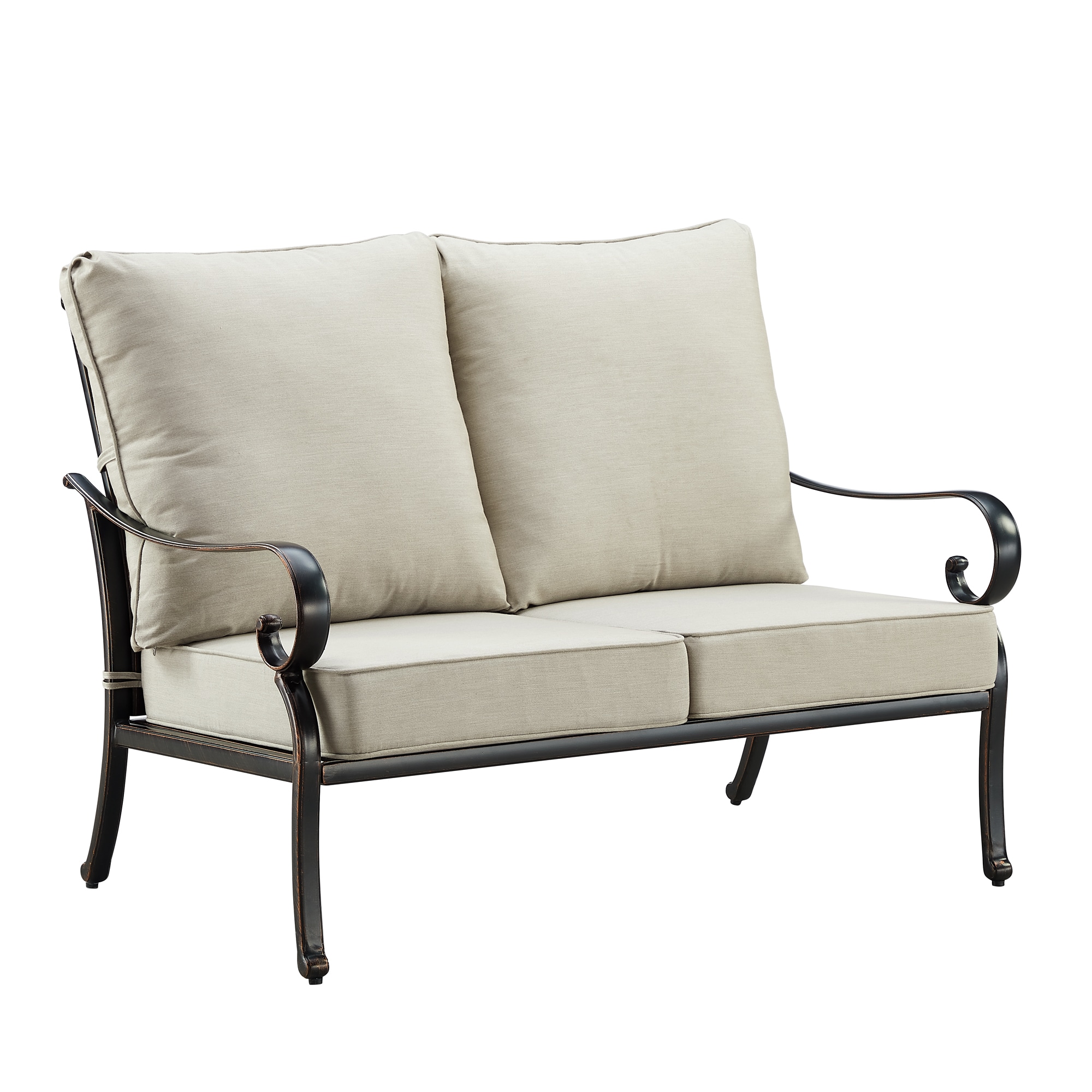 Oakland Living RICA-LS-LGCU-AC Patio-Sofas-Daybeds - View #3