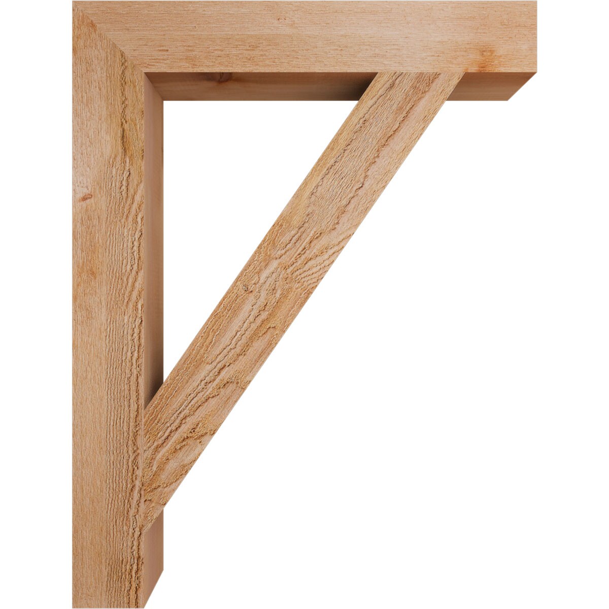 Ekena Millwork BKT04X26X34TRA05RWR Exterior-Brackets-Braces - View #3
