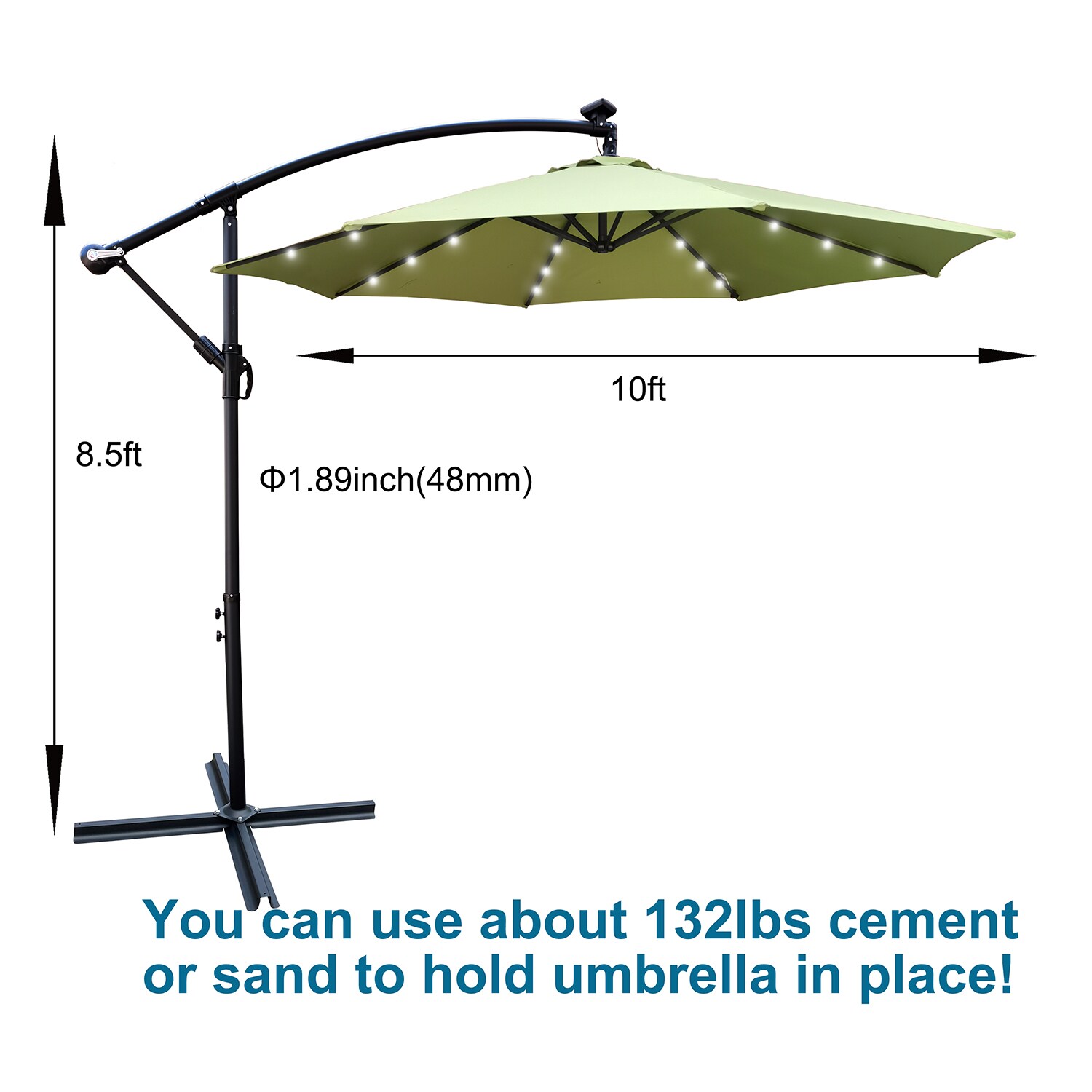 SINOFURN SYA810045RD Umbrellas-2 - View #8