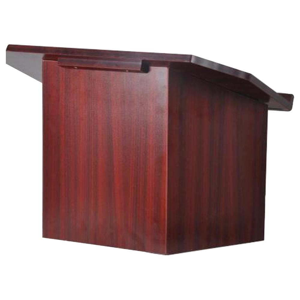 Pyle PLCTND44 Compact and Portable Lectern Podium Brown for sale online 