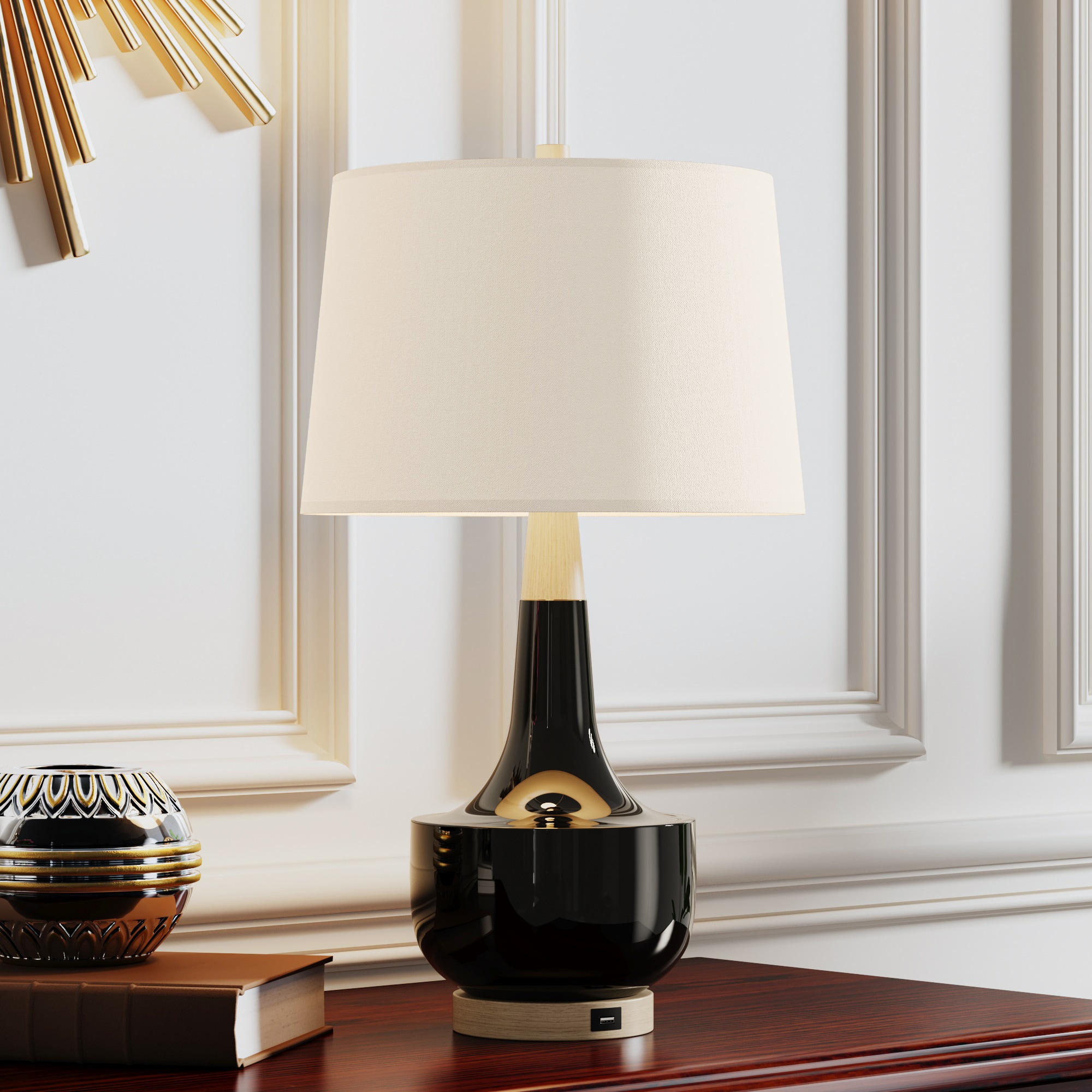 Maxax T223-BK-S Table-Lamps - View #3