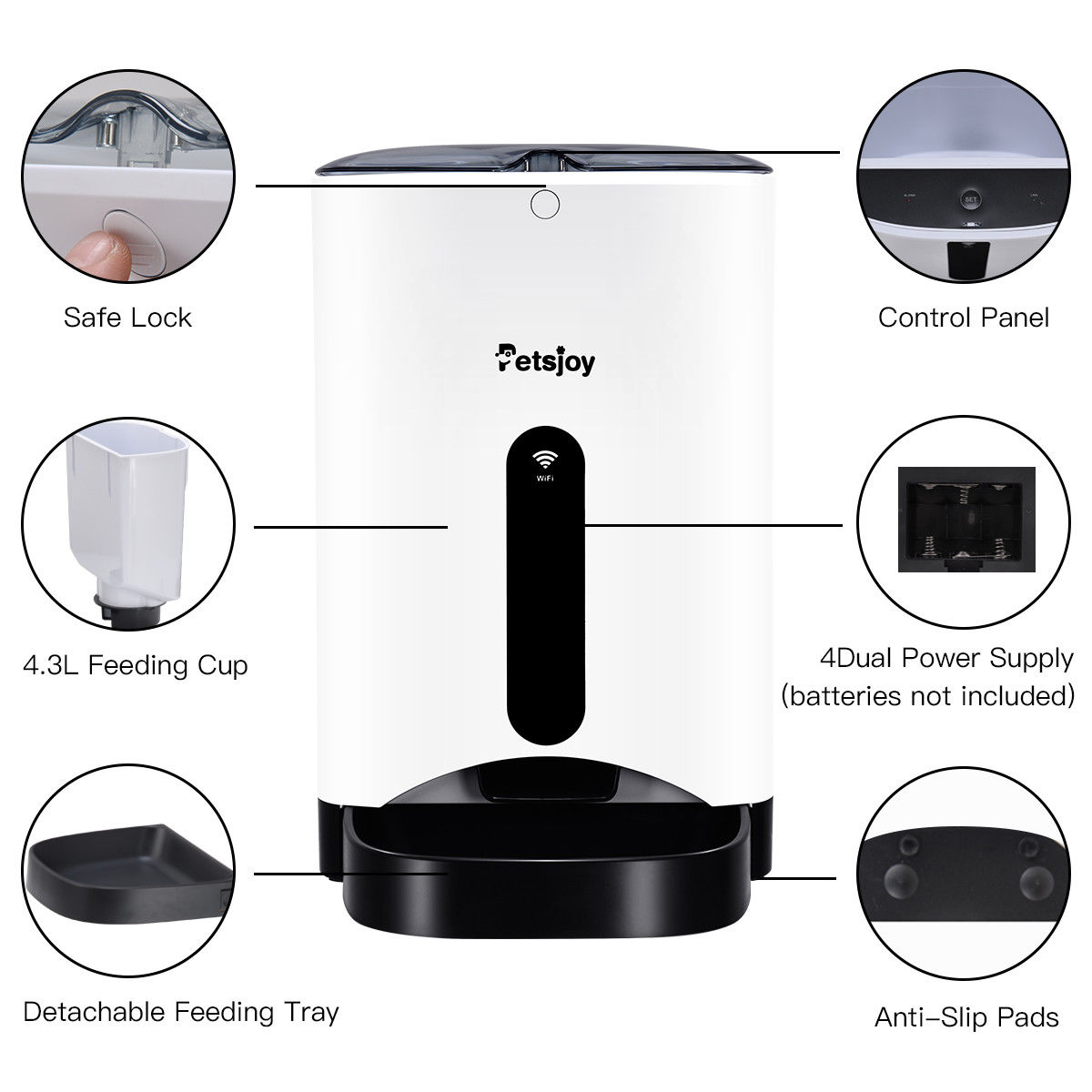 Costway OGY02164 Pet-Feeder - View #2