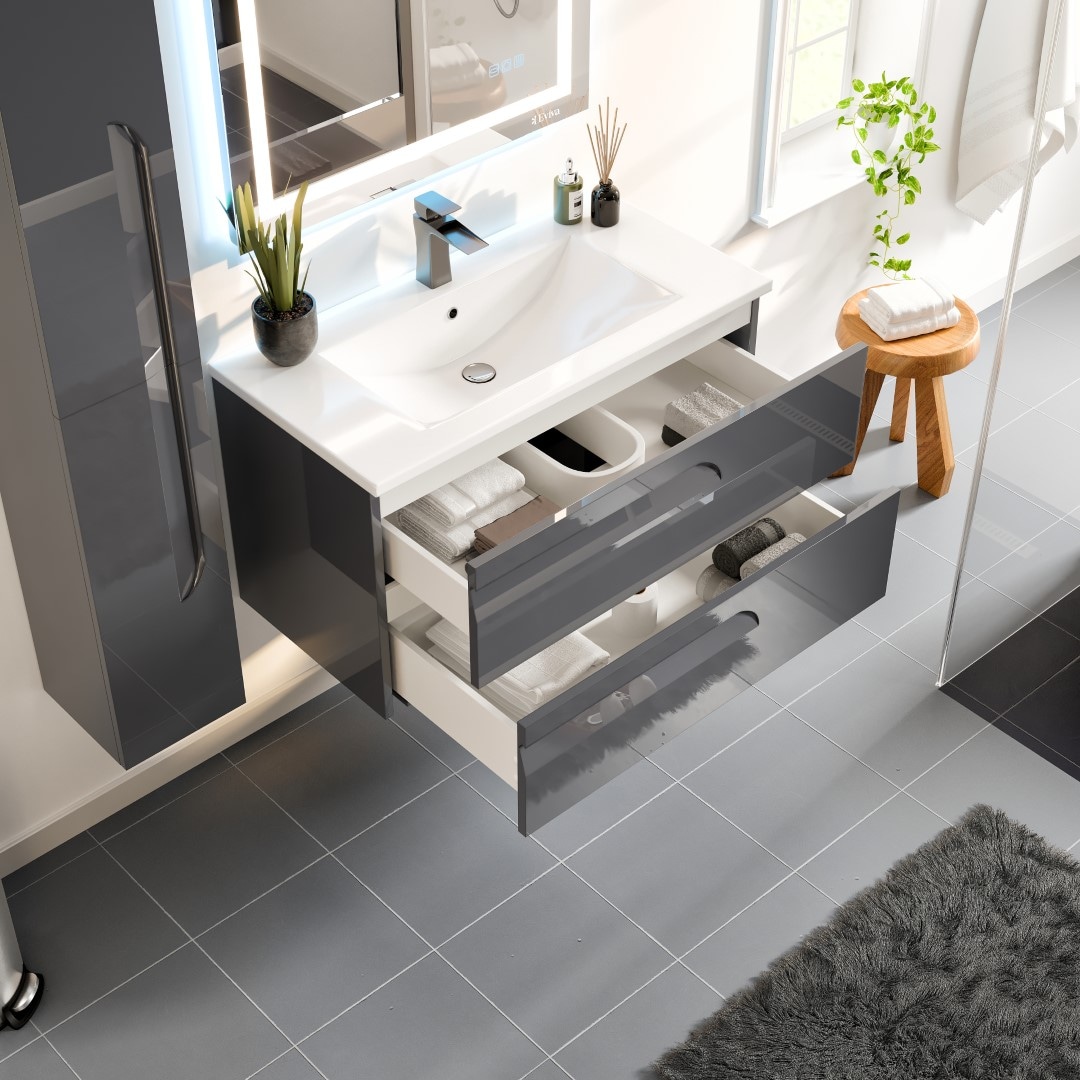 Eviva EVVN23-39GR-WM Bath-Vanity-Combo - View #4