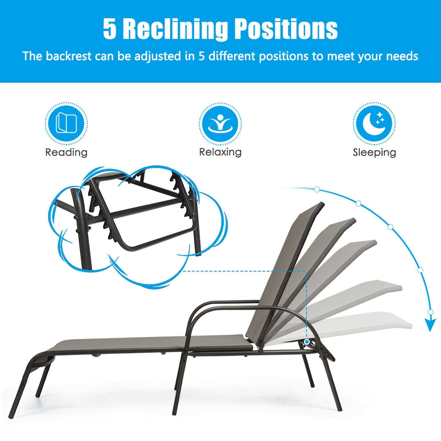 Forclover CBM-399BK Patio-Chairs - View #6