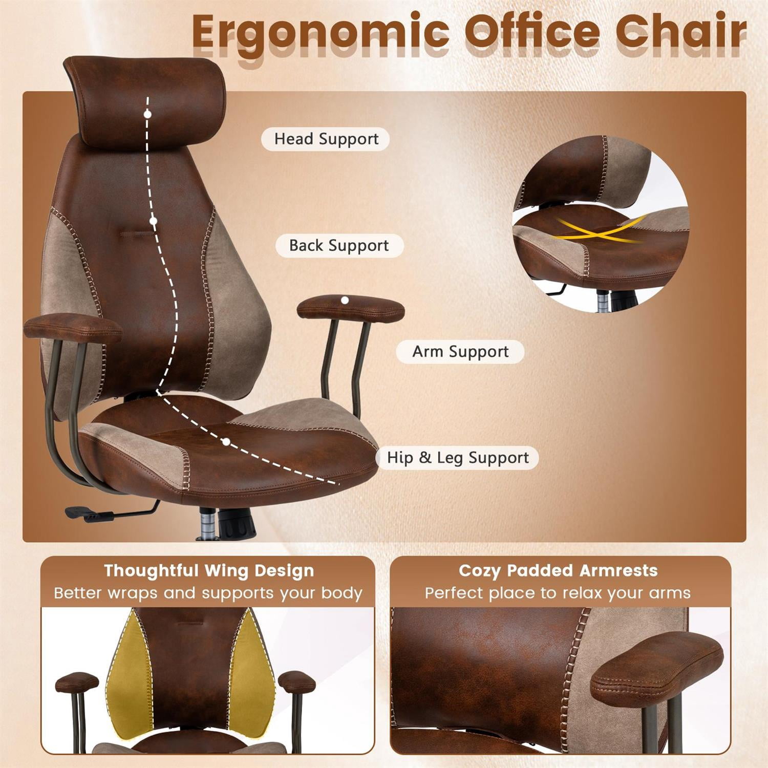 Choco Moon 5397061161852 Office-Chairs - View #3