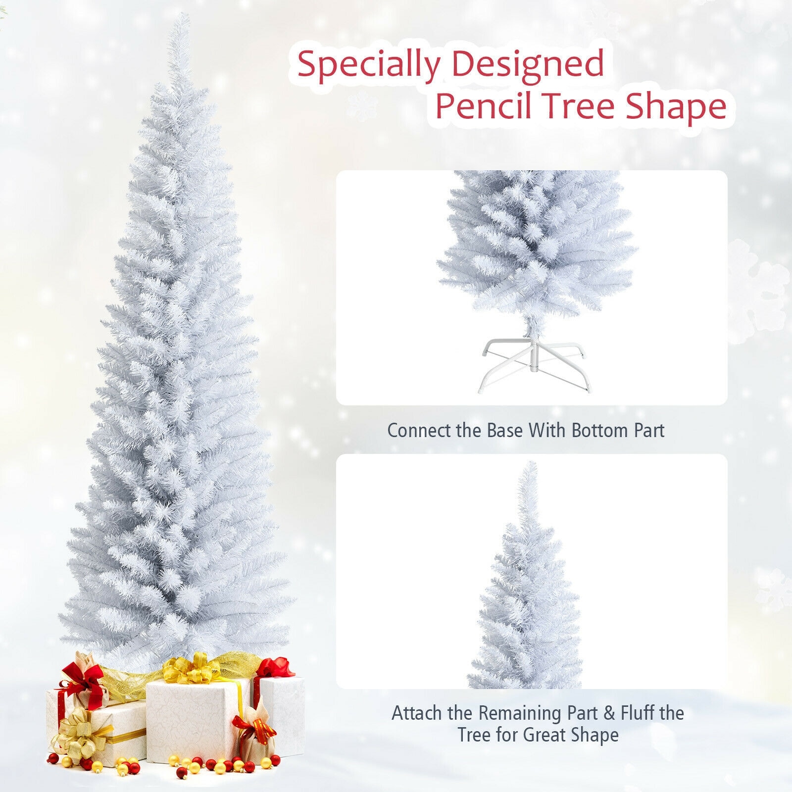 Forclover HYFE-23610 Artificial-Christmas-Trees - View #7