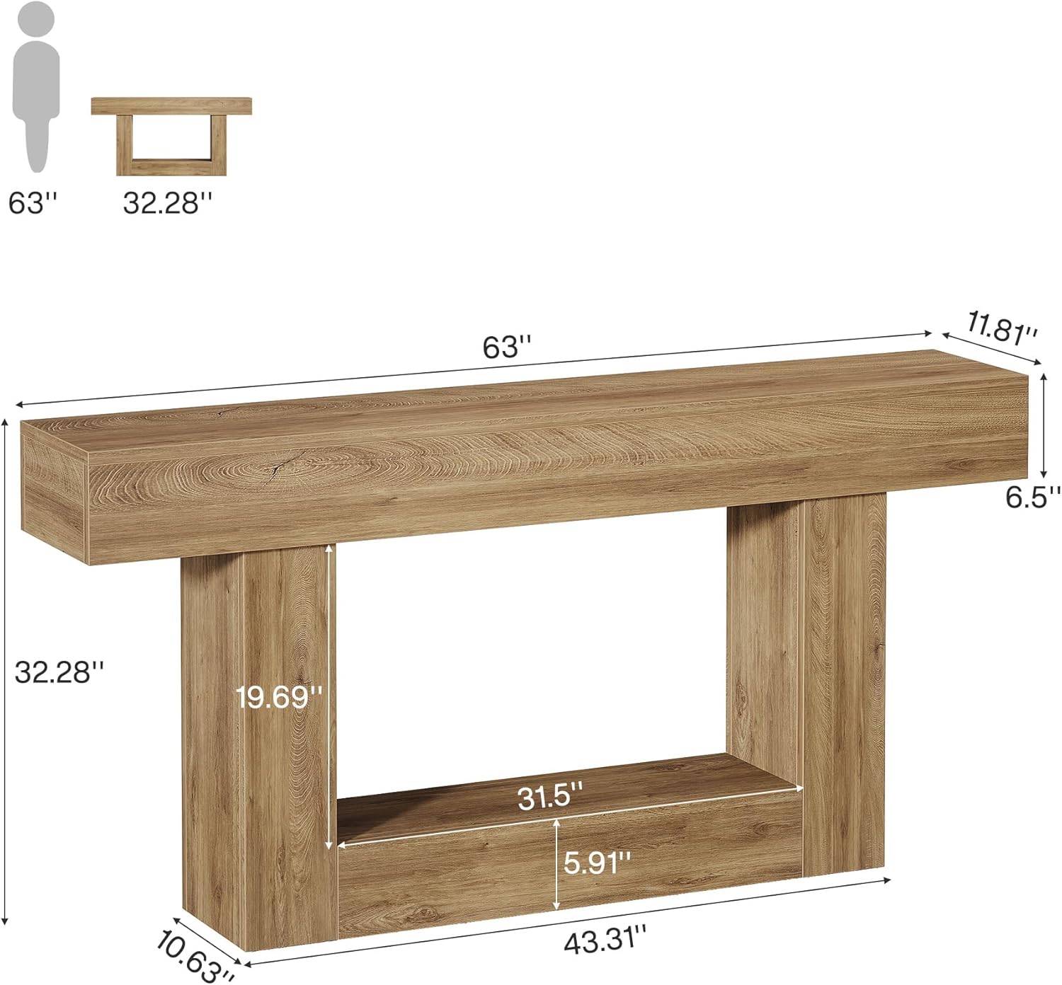 Vynxaria LS0505-397154197 Console-Sofa-Tables - View #3