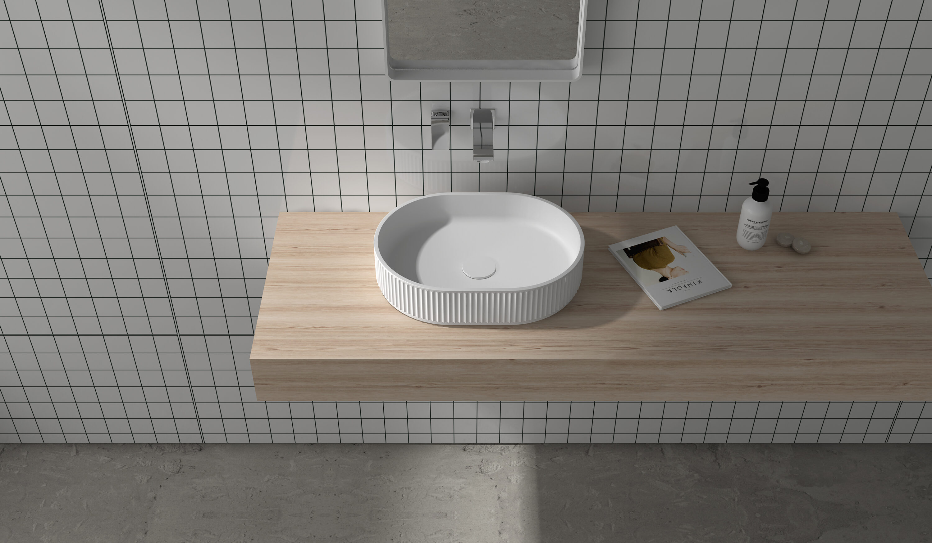Ruvati RVB2819WH Bath-Sink - View #4