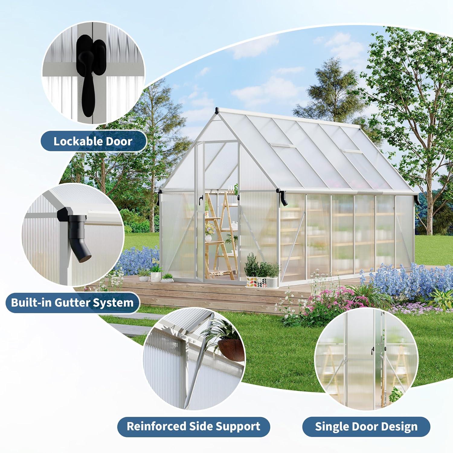Qeetex QET-GH-WK50 greenhouses - View #6