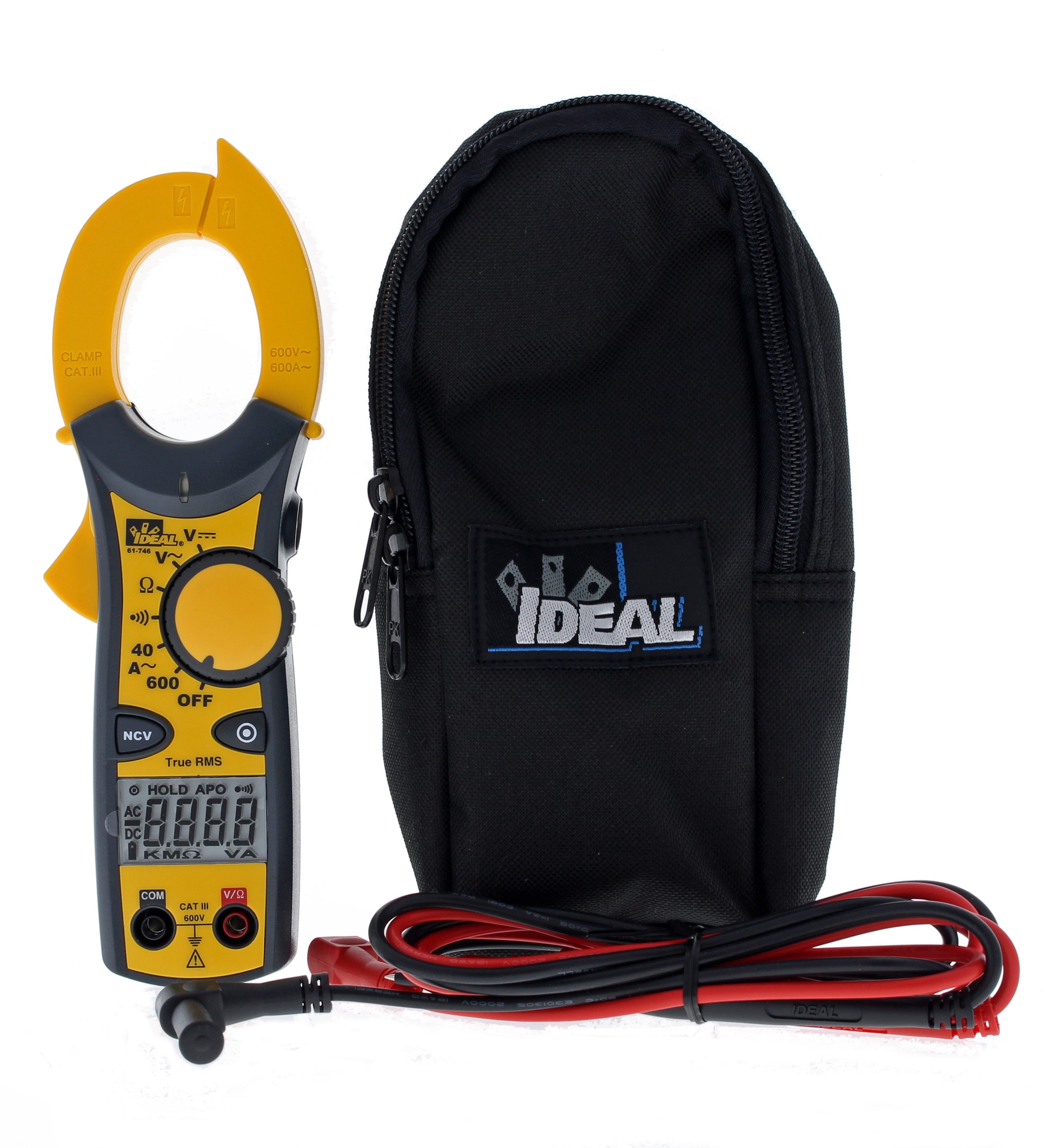 600A True RMS AC/DC Clamp Meter with 4:1 IR Thermometer (CM675IR