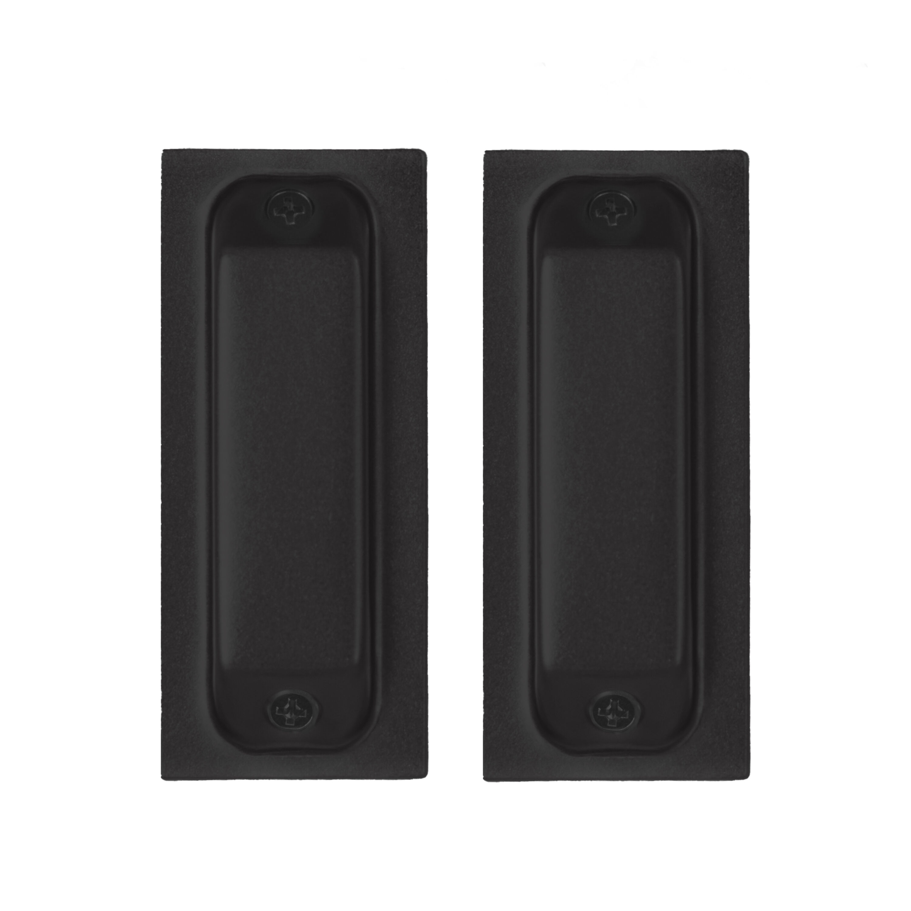 M-D 45415 1.375-in Matte Black Sliding Closet Door Door Pull (