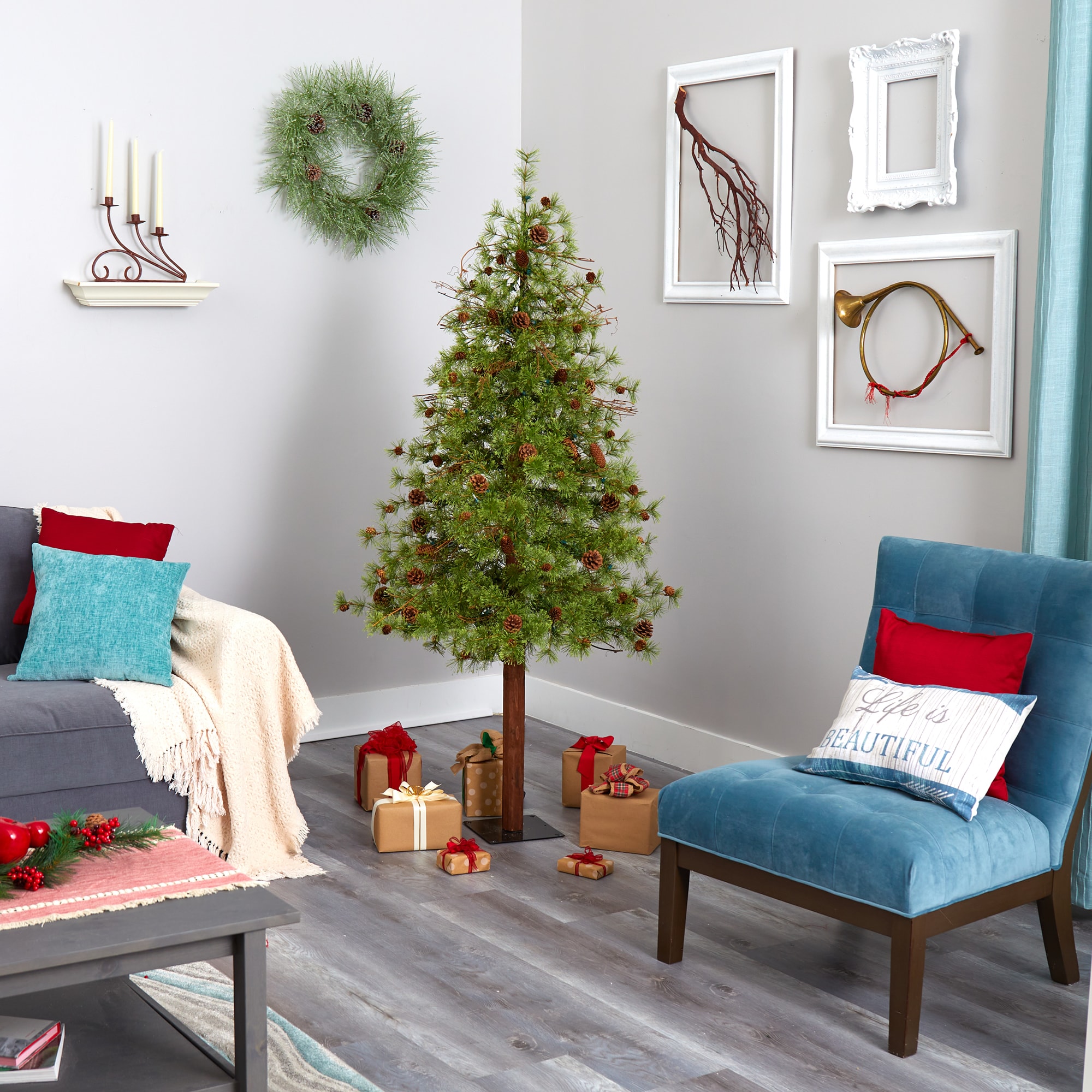Nearly Natural T1434 Artificial-Christmas-Trees - View #9