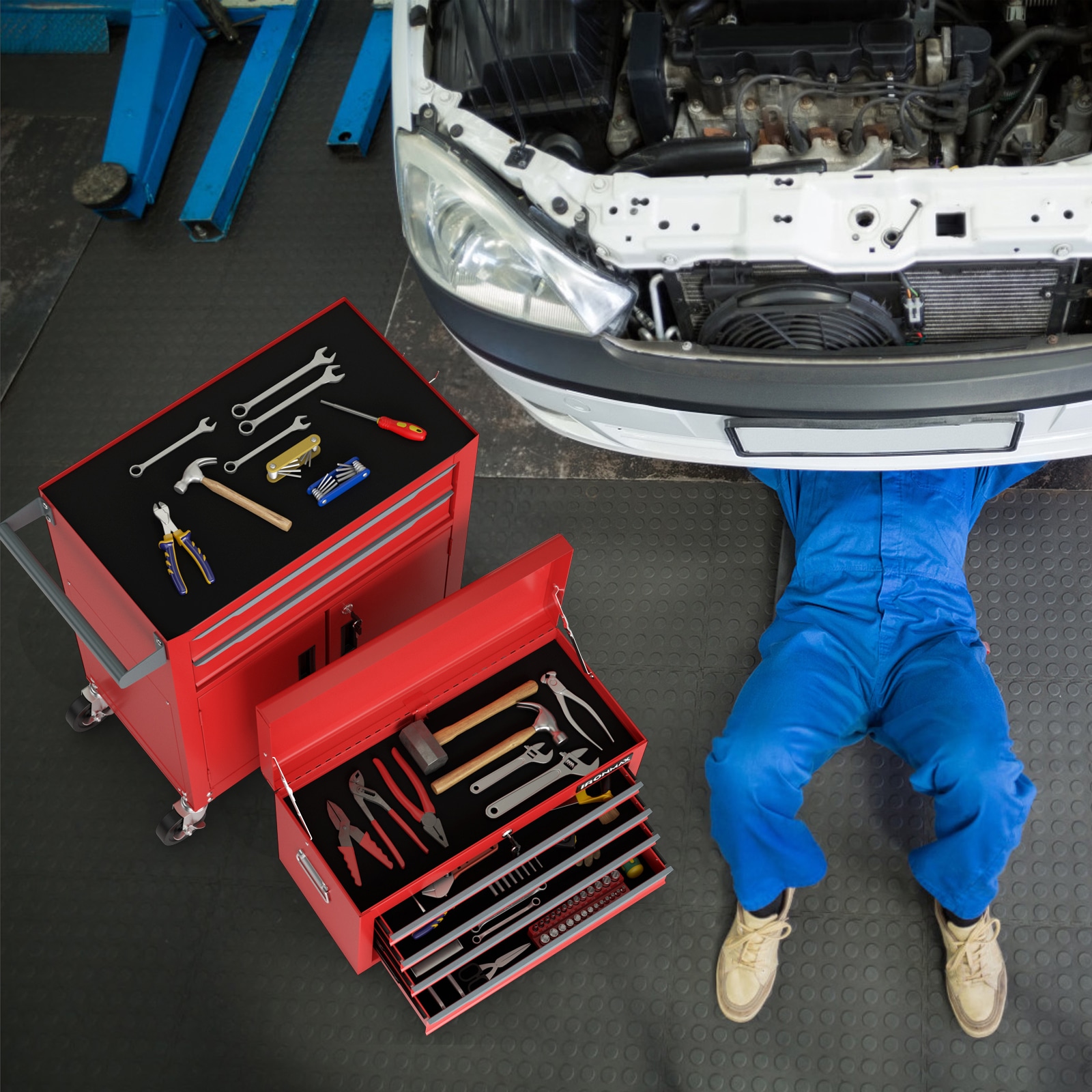 Slickblue D-CO-ER24753LT Tool-Cabinets - View #3