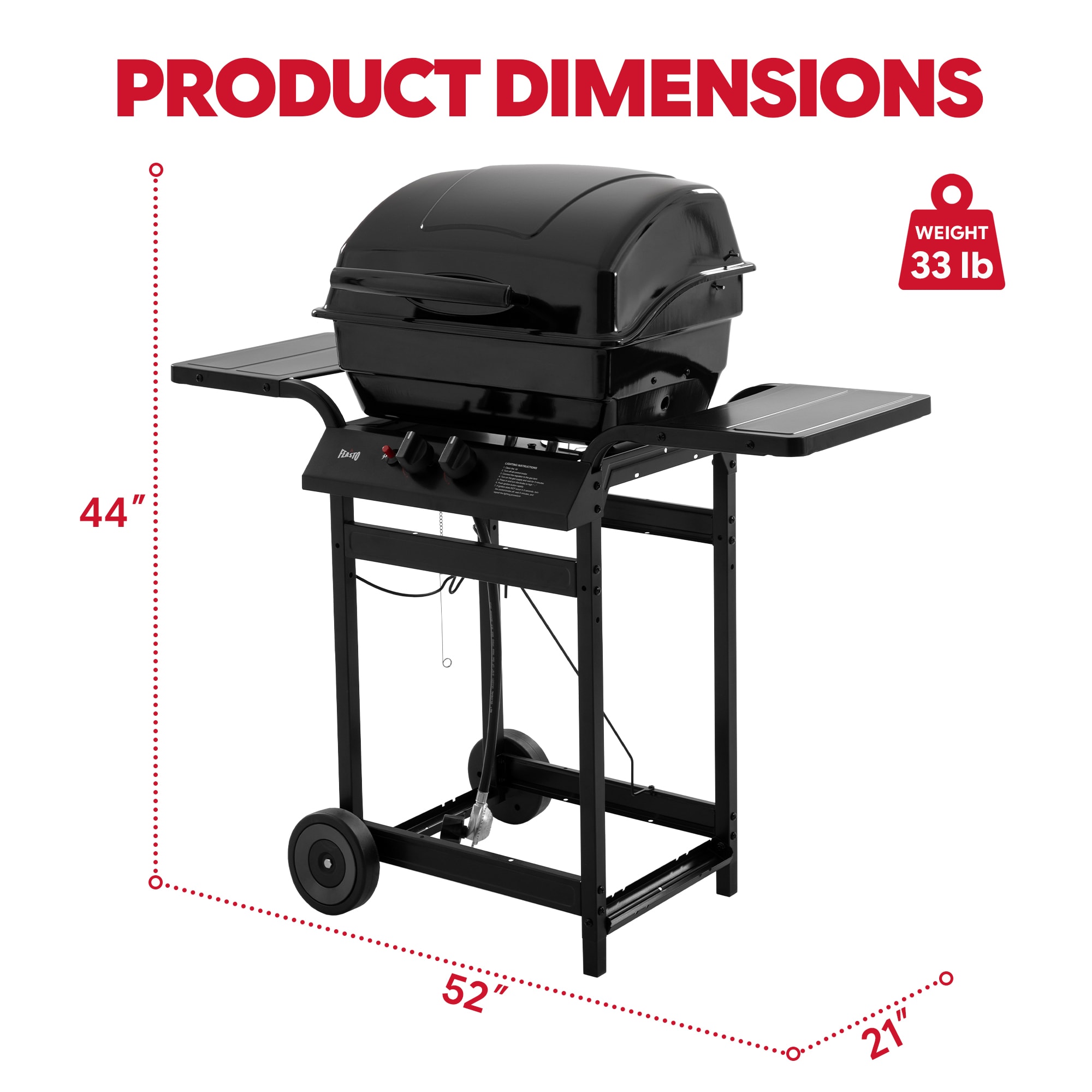 Feasto B2BGS201 Gas-Grill - View #2