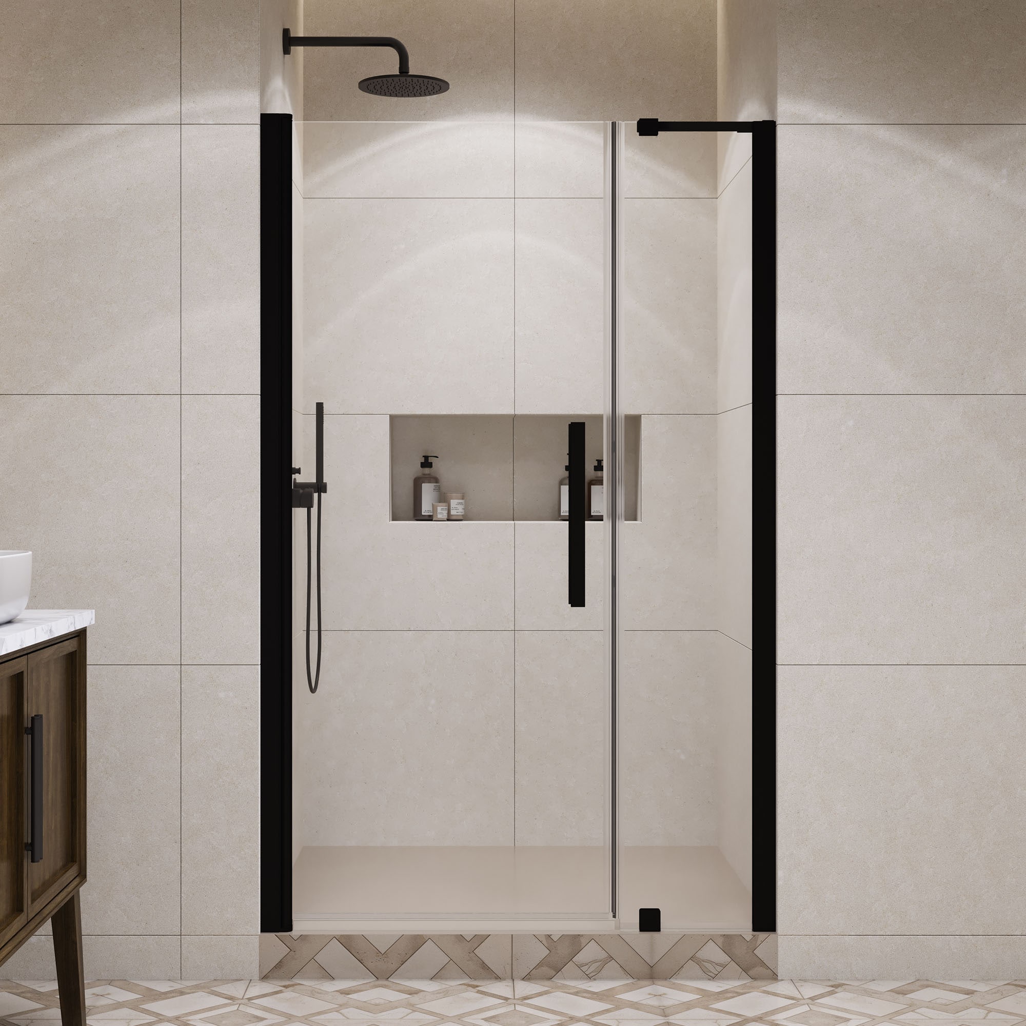 OVE Decors 15SGP-PASA47-BLK Shower-Doors - View #3