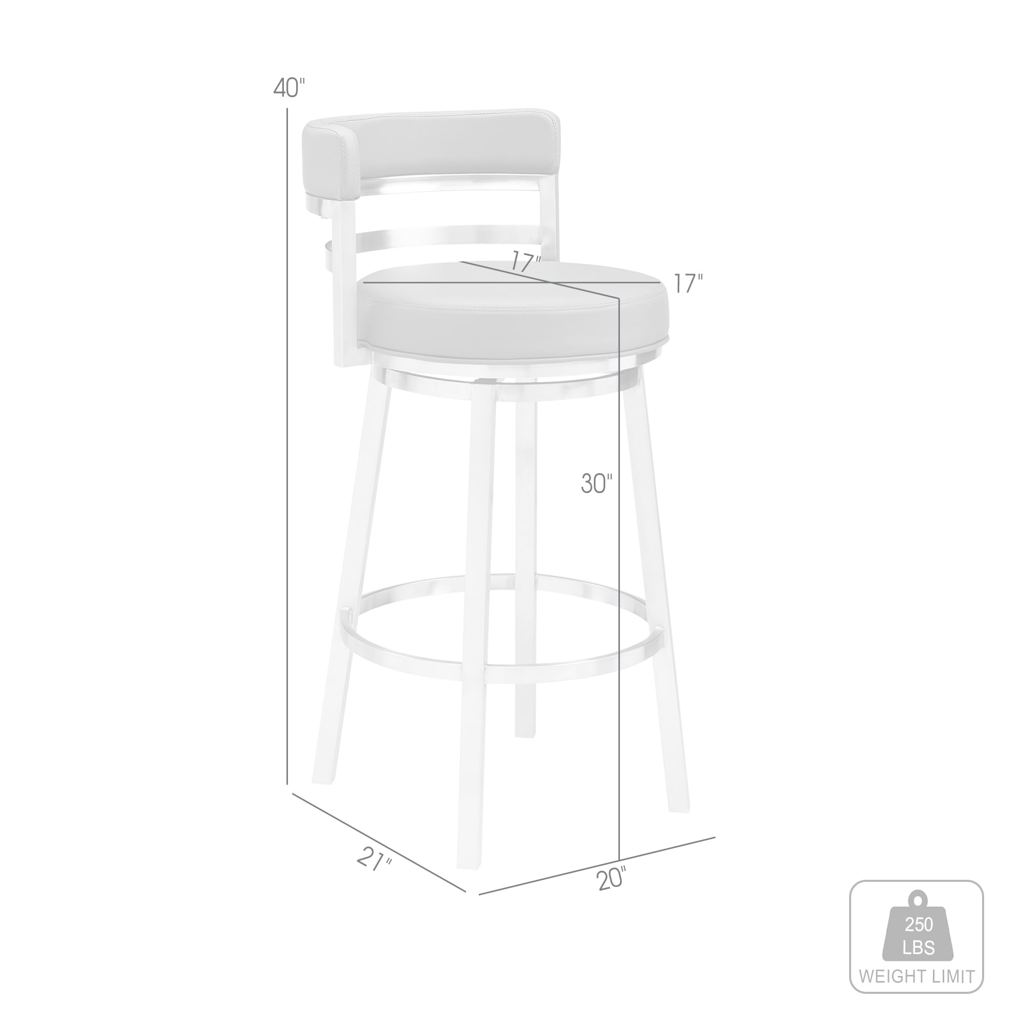 Armen Living 840254335066 stools - View #7