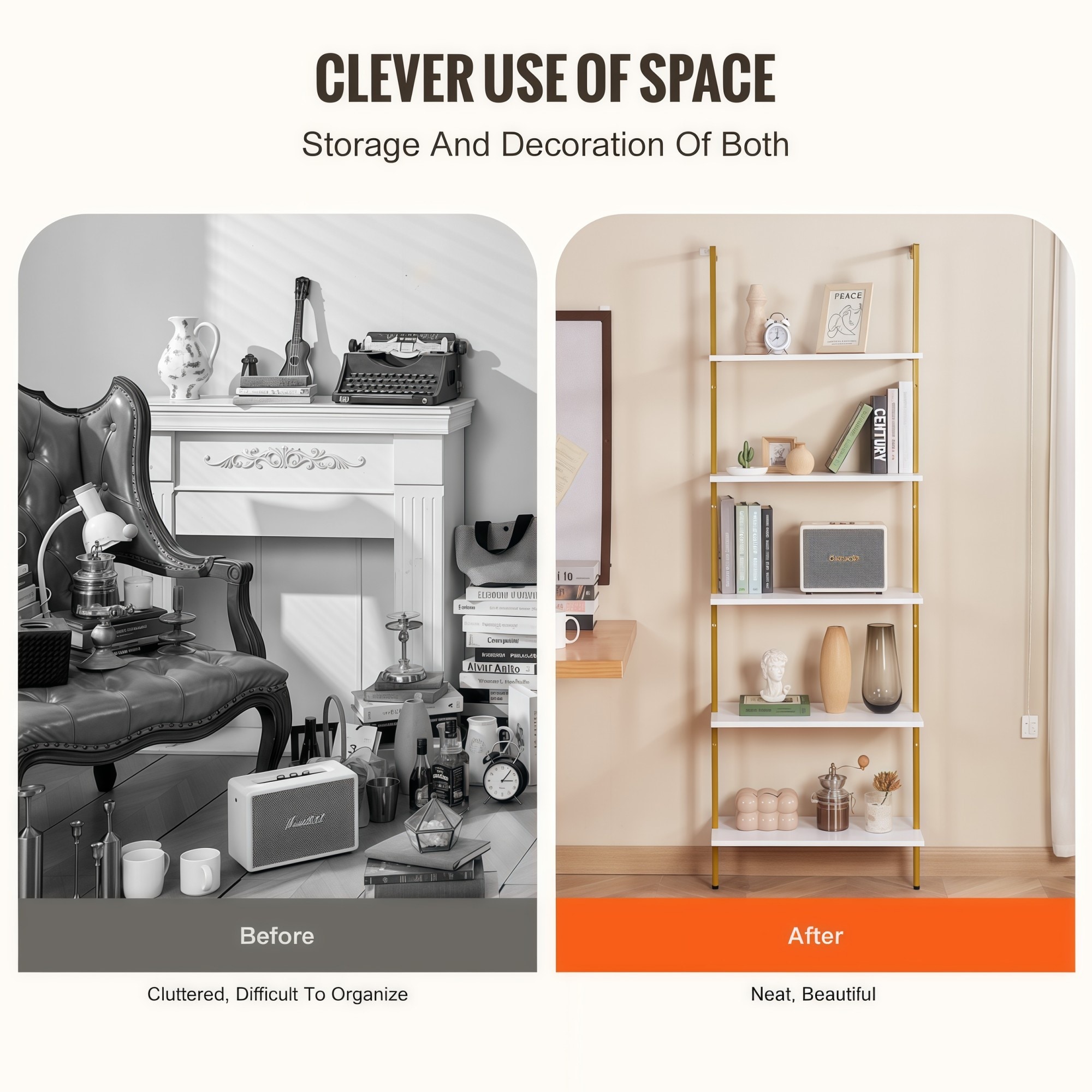 Numhew NHWILL3303 Wall-Mounted-Shelving - View #8
