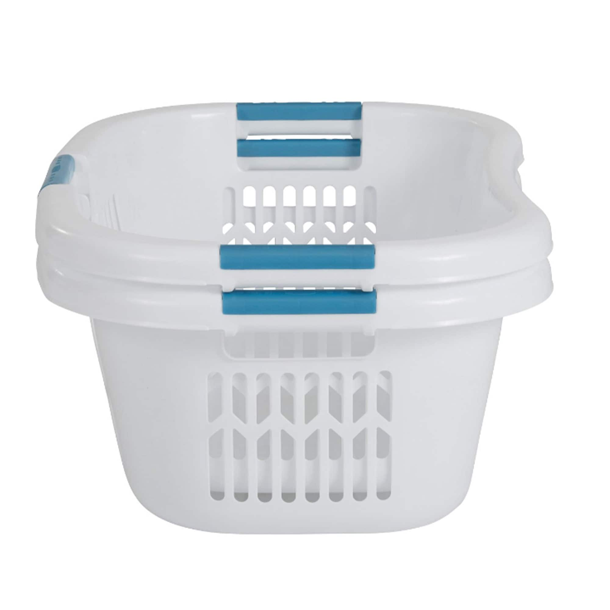 Rubbermaid Rubbermaid 2.1-Bushel Small Hip-Hugger Plastic Laundry ...