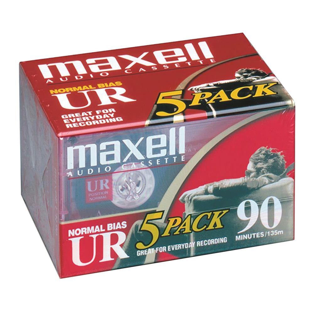 Maxell UR90 Cassette Tapes (5 Pack) in the Computers & Peripherals