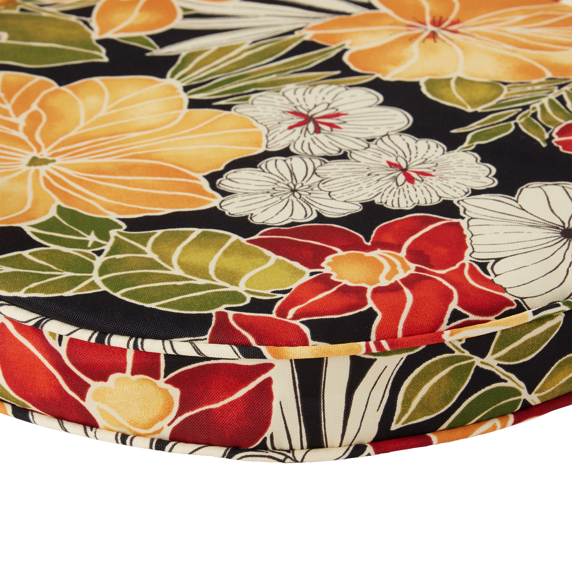 Greendale Home Fashions OP1150S2-ALOHA-BLACK Patio-Furniture-Cushions - View #4