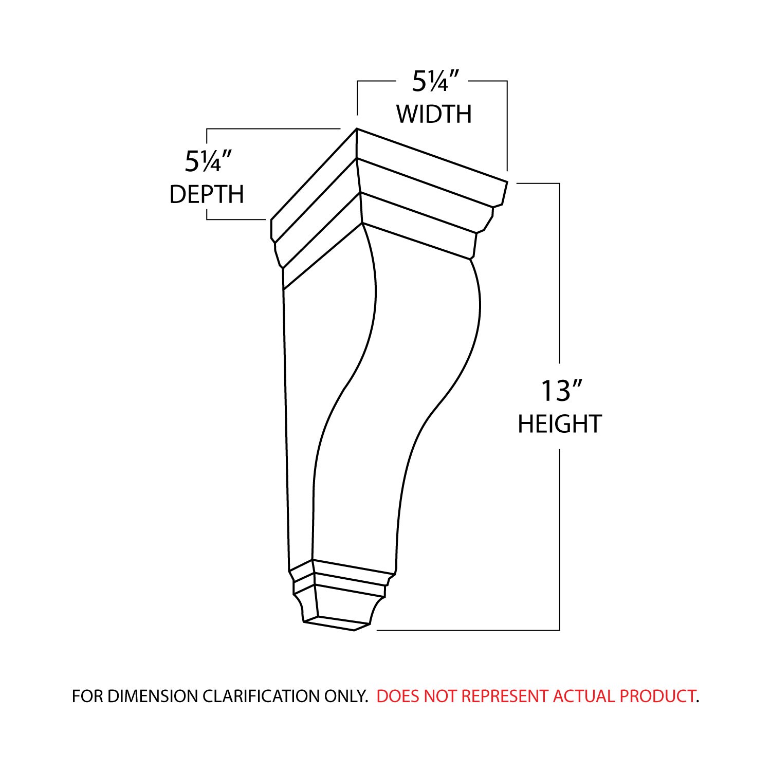 Architectural Products by Outwater 3P5.13.00131 corbels - View #2