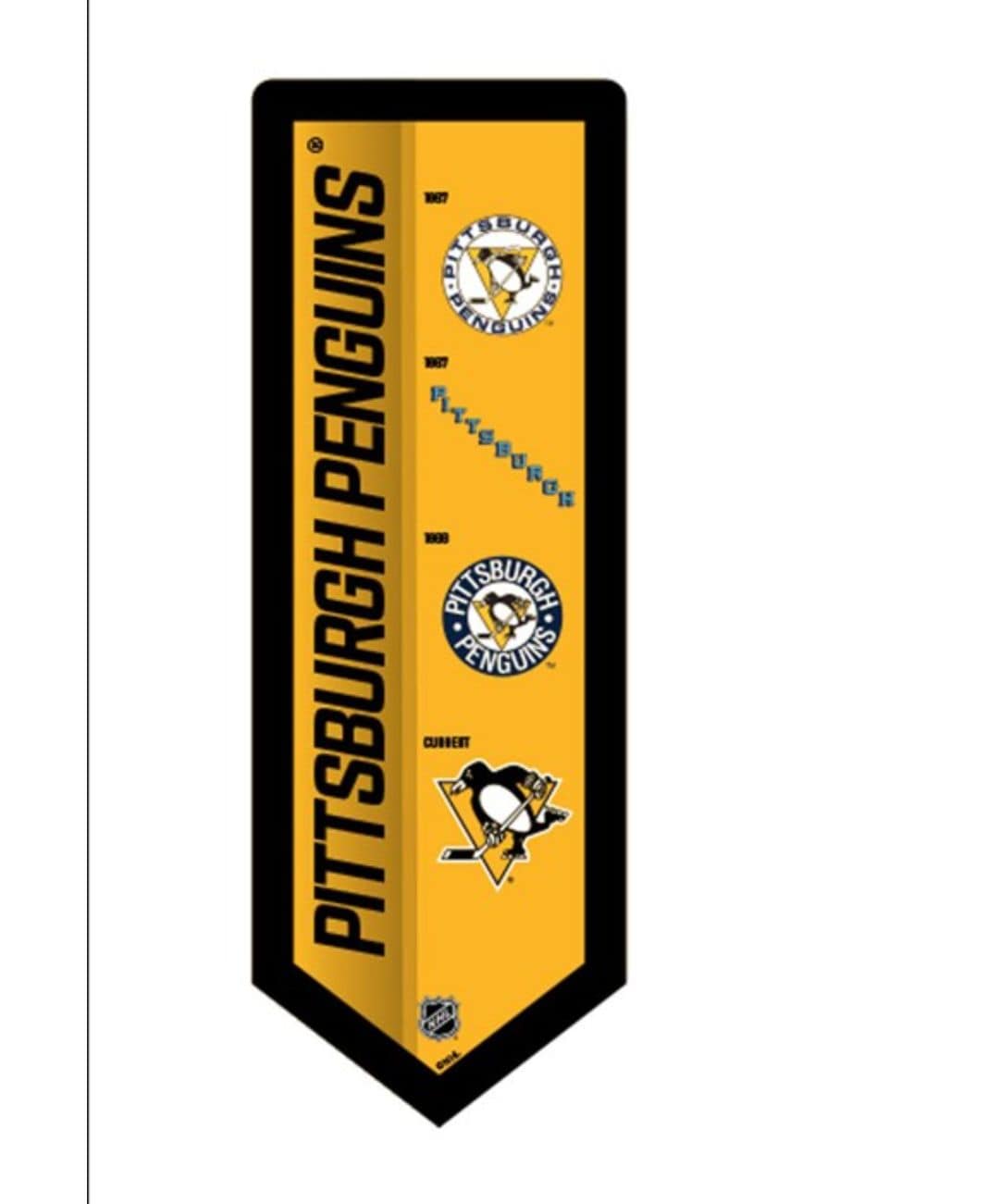 Evergreen 8LED4372PNV Pittsburgh Penguins 8.87-Inches W x 23-Inches H Acrylic Sports Wall Phrases Wall accent