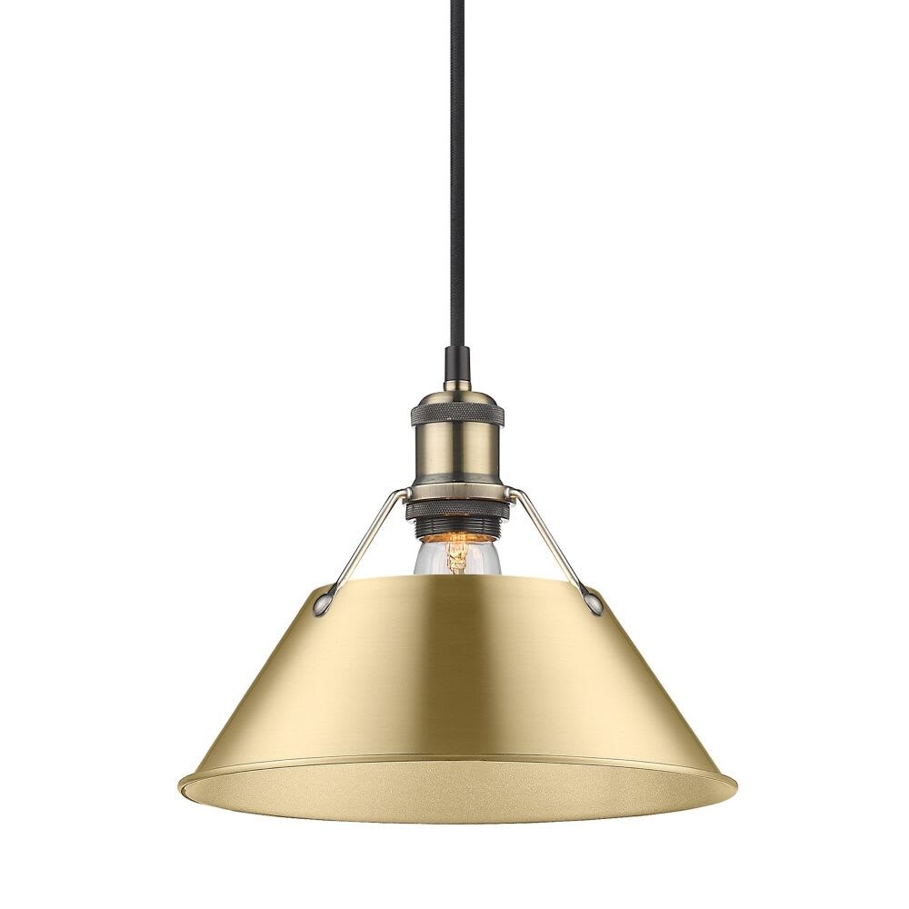 Golden Lighting A-GL-3306-M AB-BCB Pendant-Lights - View #2