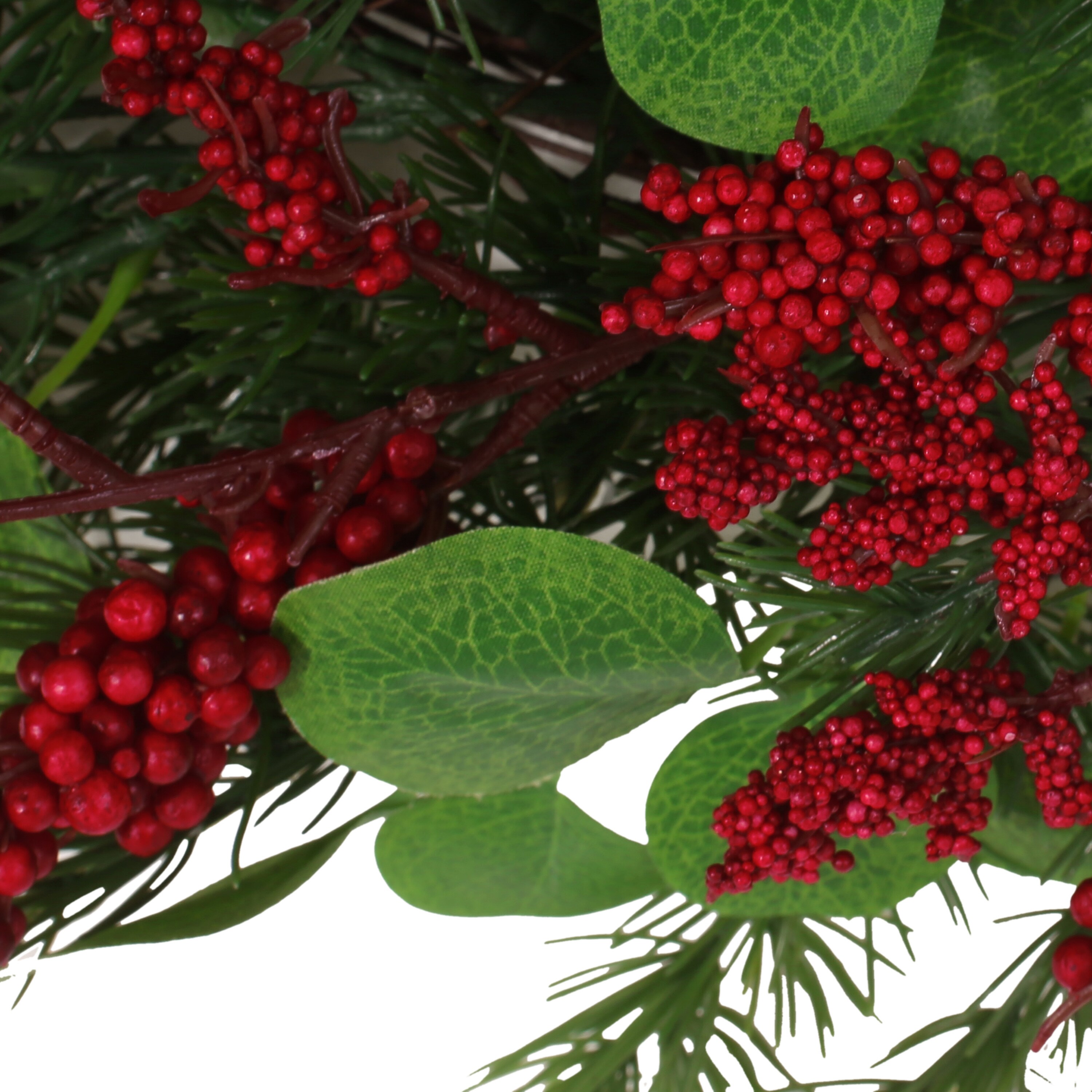 AAZJ NBC-CM73055RED Artificial-Christmas-Wreaths - View #6