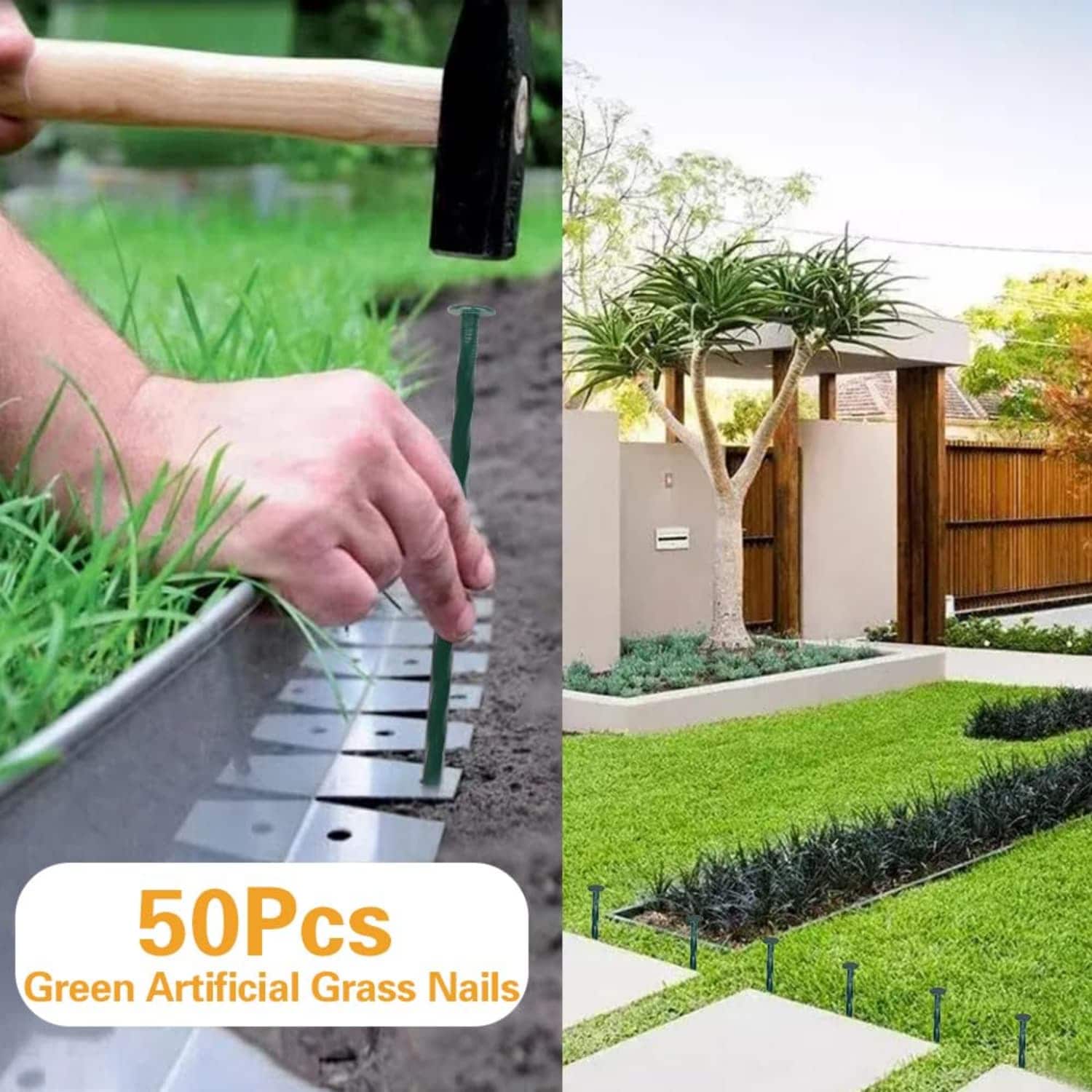 Angel Sar L2FHA510EGSTK22 Edging-Stakes-Paver-Spikes - View #3