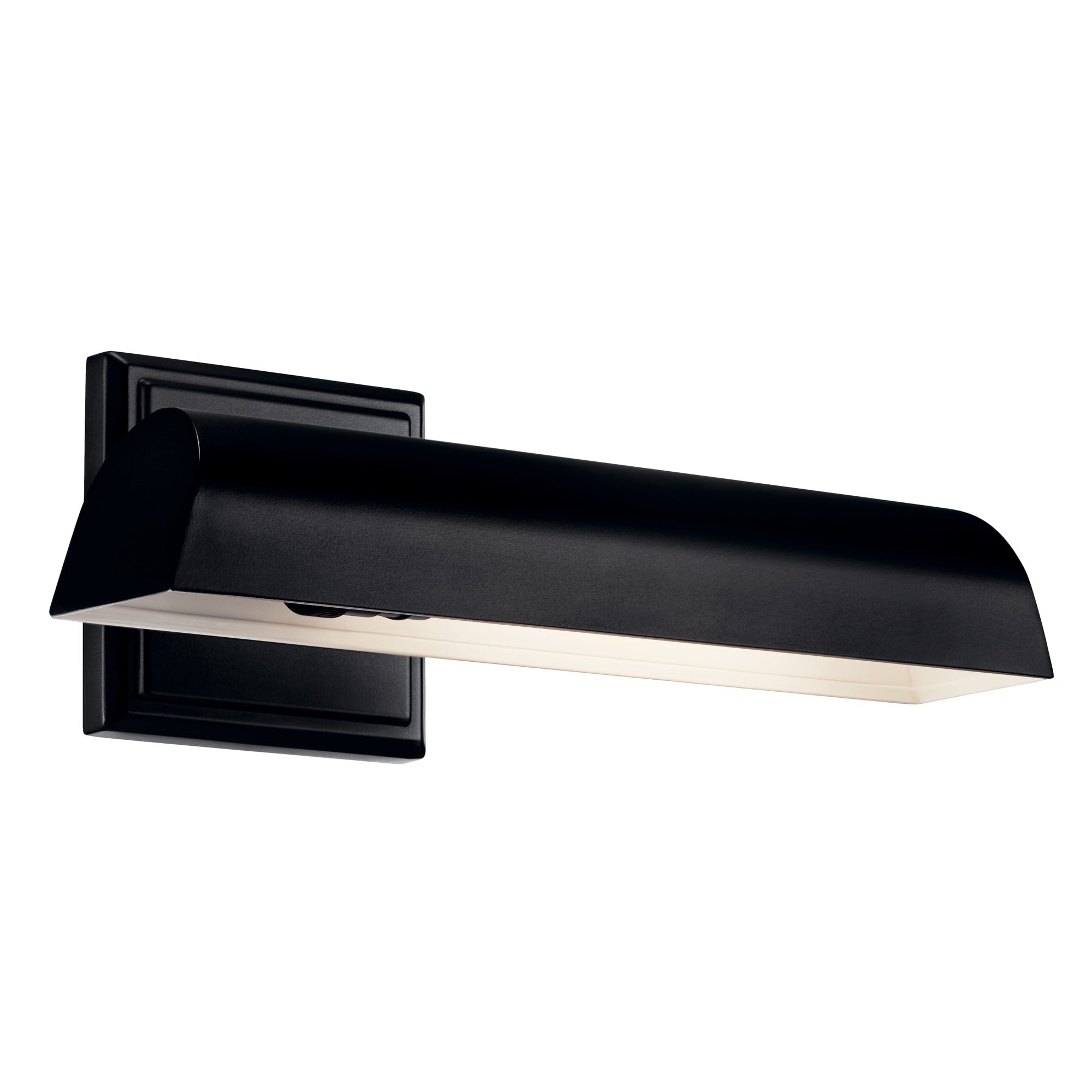 Kichler 52684BK Carston Black Incandescent Hardwired Picture Light
