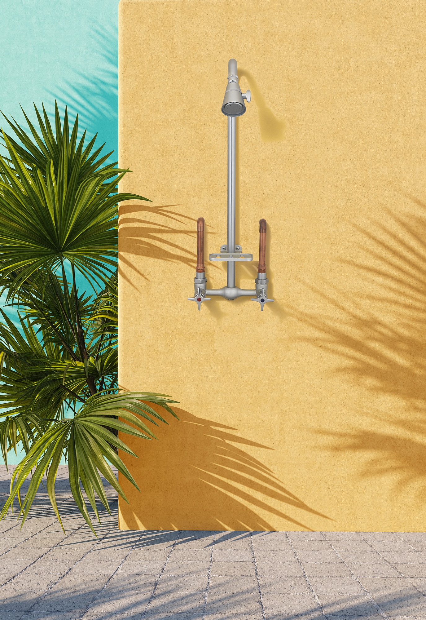 Homewerks 3070-252-BN-B-WS Outdoor-Showers - View #6