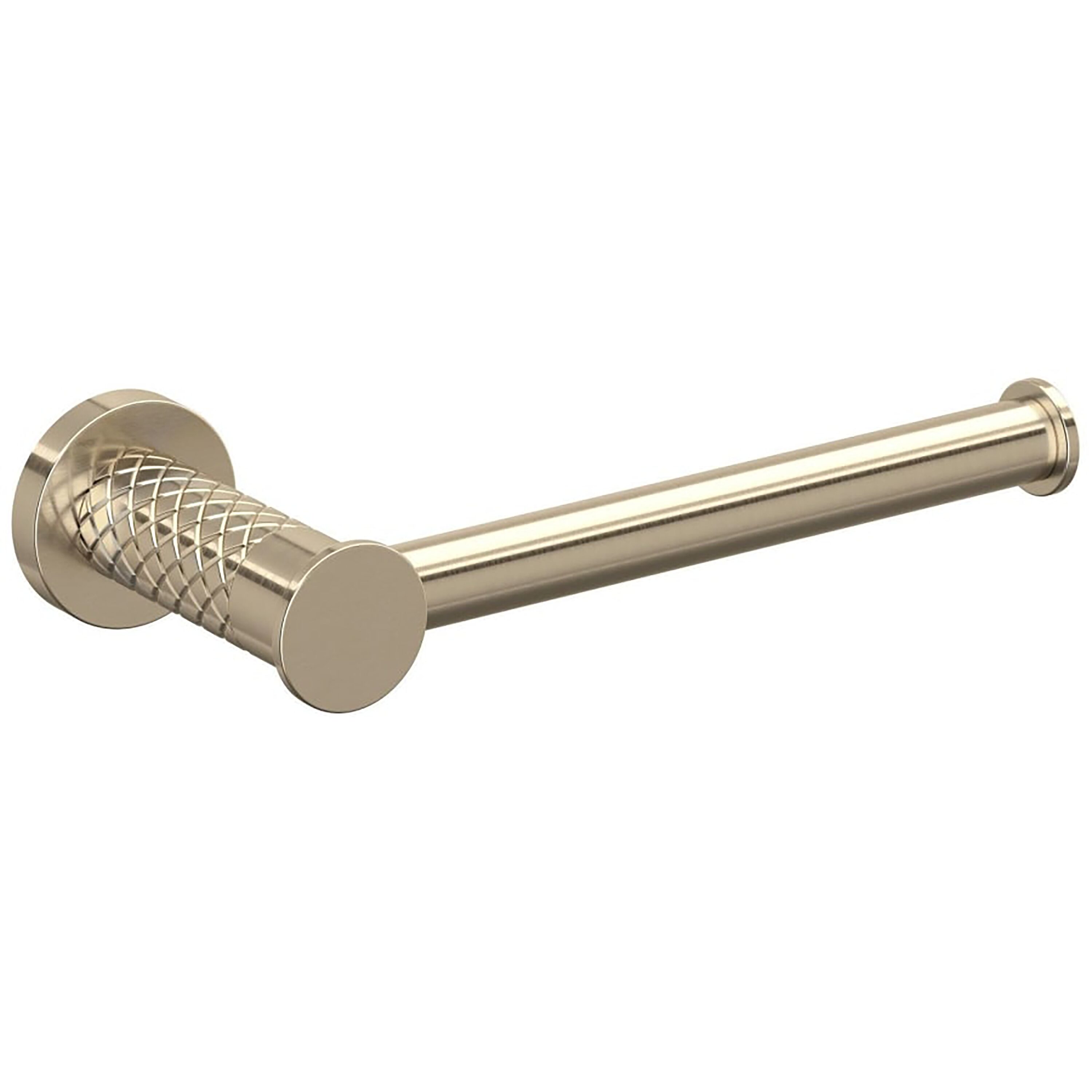 Rohl TE25WTPSTN Satin Nickel Wall mount Euro Toilet Paper Holder 1 -Rolls with Storage